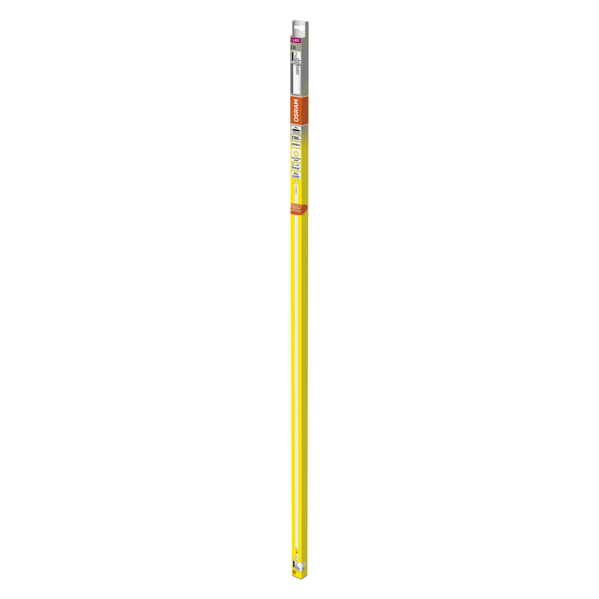 Osram SubstiTUBE LED-Röhre T8 3000K 20W 8er-Pack