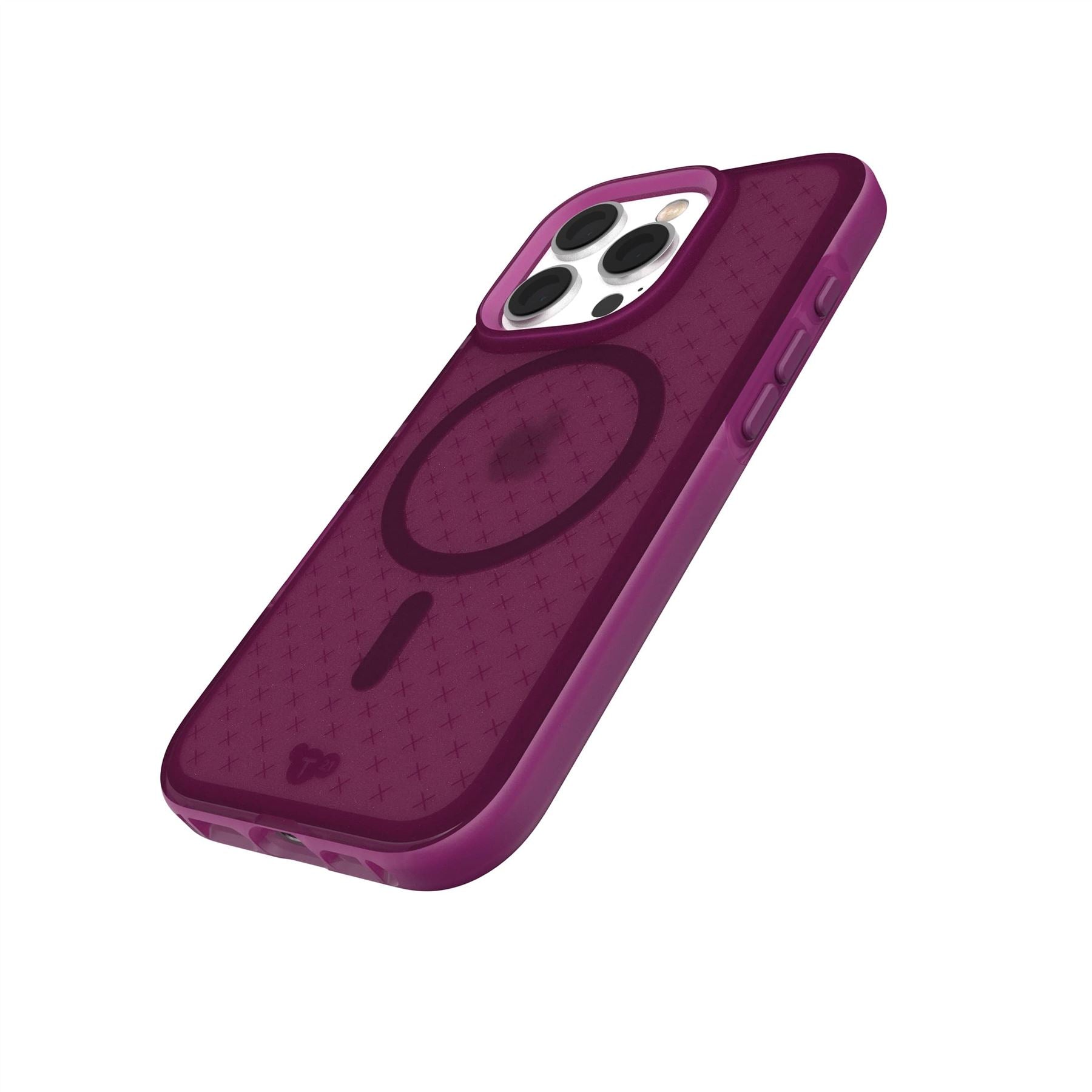 Tech21 EvoCheck iPhone 16 Pro Handyhülle Plum MagSafe 4,9 m
