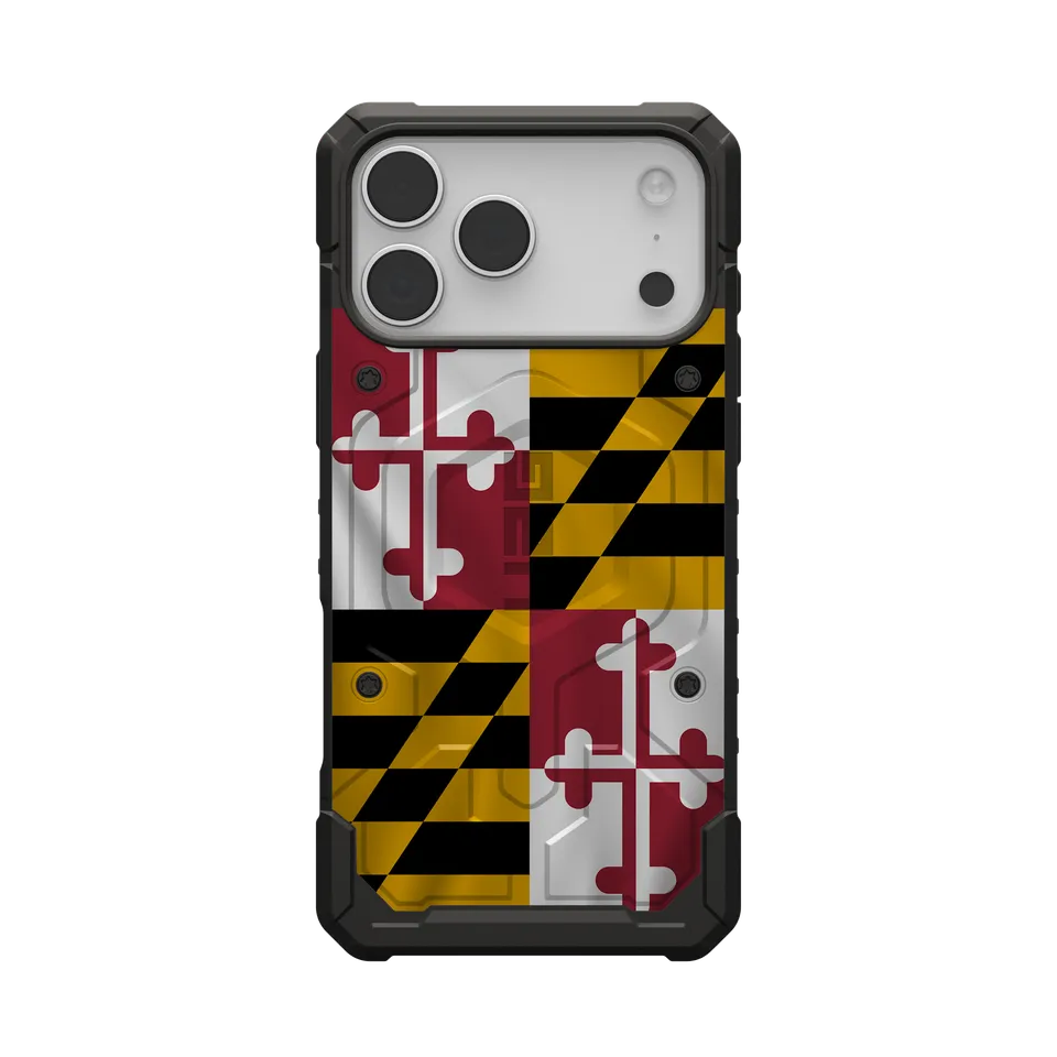 UAG Pathfinder iPhone 17 Pro Max Handyhülle Maryland Flag MagSafe