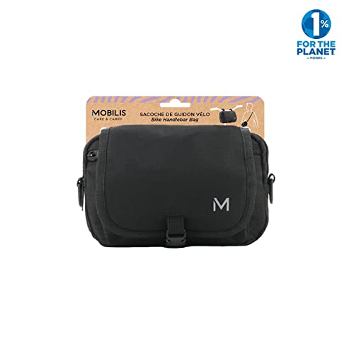 Mobilis Bike Lenkertasche Fahrrad wasserabweisend schwarz Schultergurt