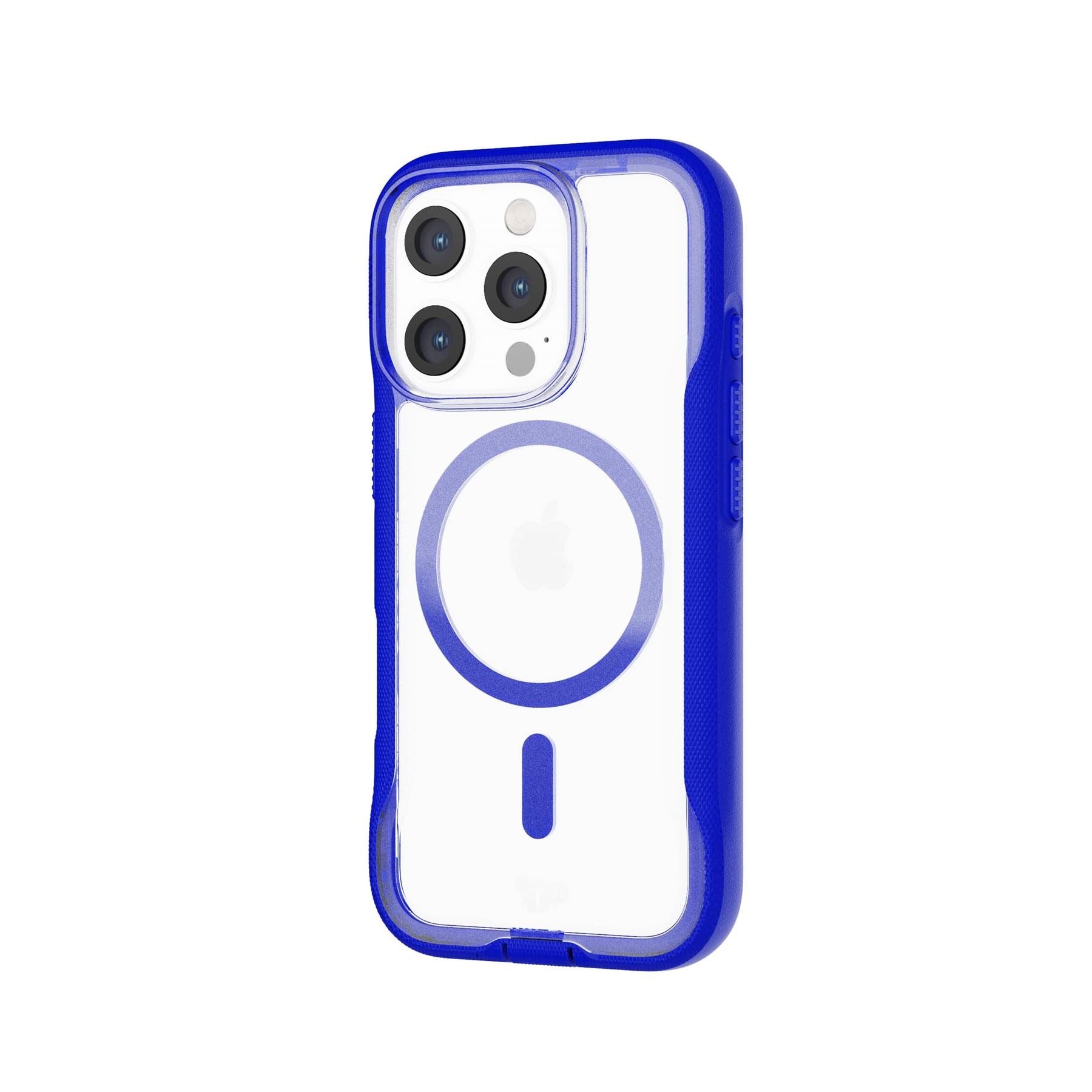Tech21 EvoPro iPhone 16 Pro Hülle MagSafe Clear/Blue 10m Schutz