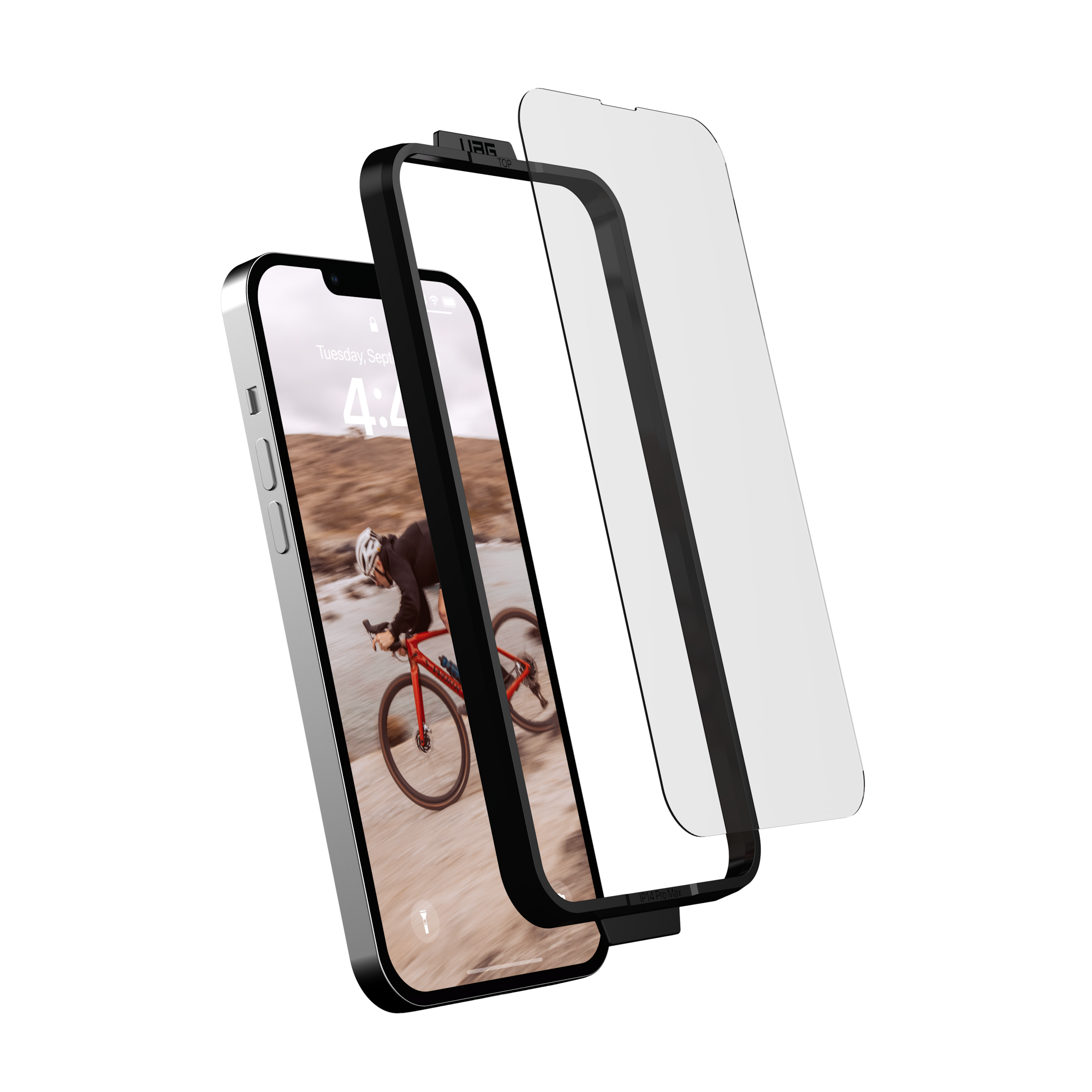 UAG Standard Issue iPhone 14 Plus Panzerglas 0,33mm klar