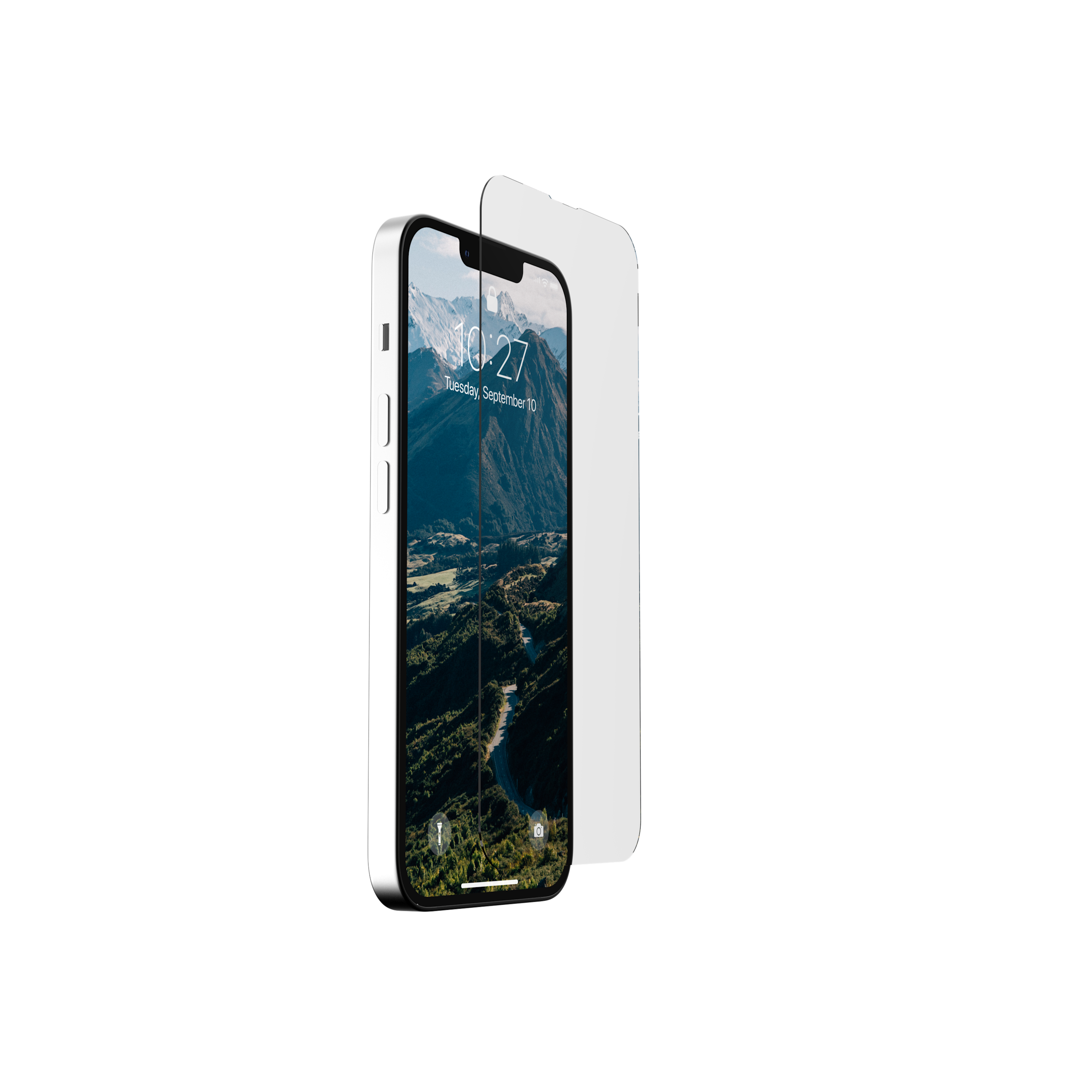 UAG Standard Issue Shield Panzerglas iPhone 13 9H HD-Klar