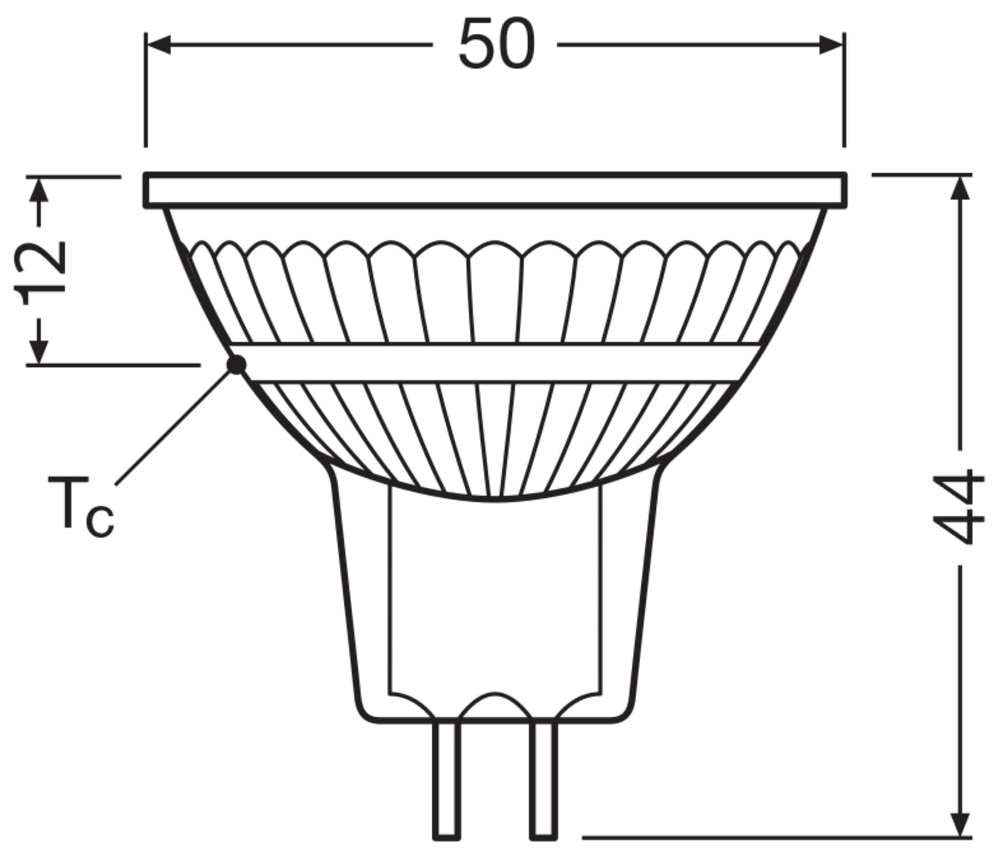 ams OSRAM SMART+ MR16 LED Spot GU5.3 3,4W 4000K 1er-Pack