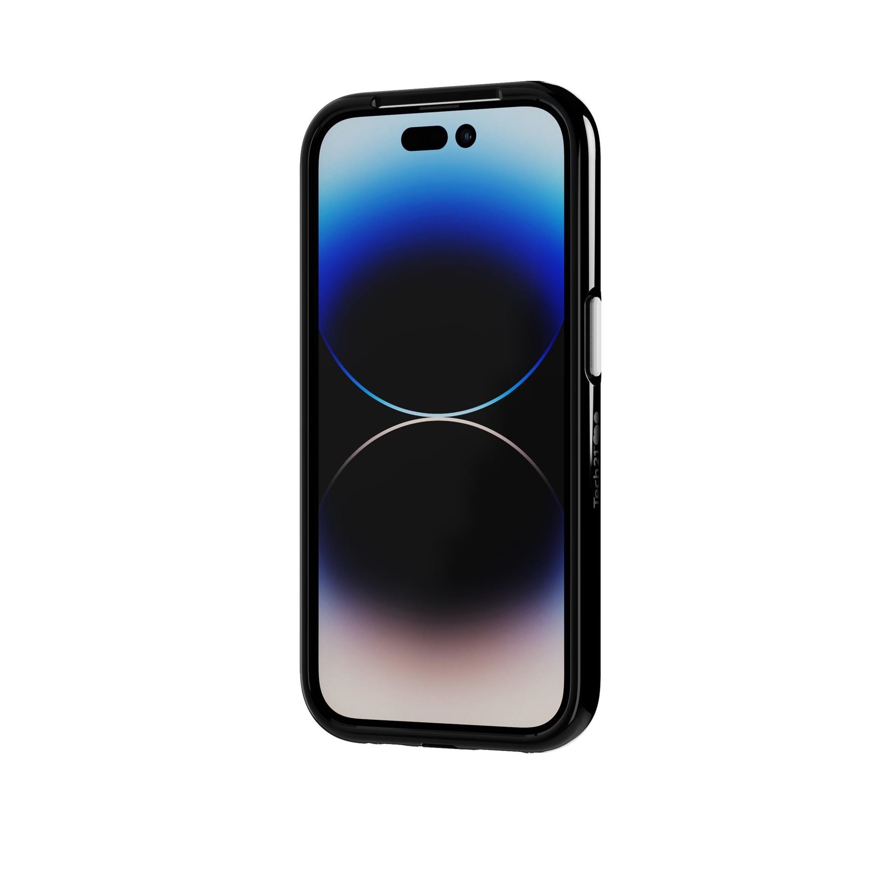 Tech21 EvoCrystal Kick iPhone 14 Pro Hülle Obsidian Black MagSafe