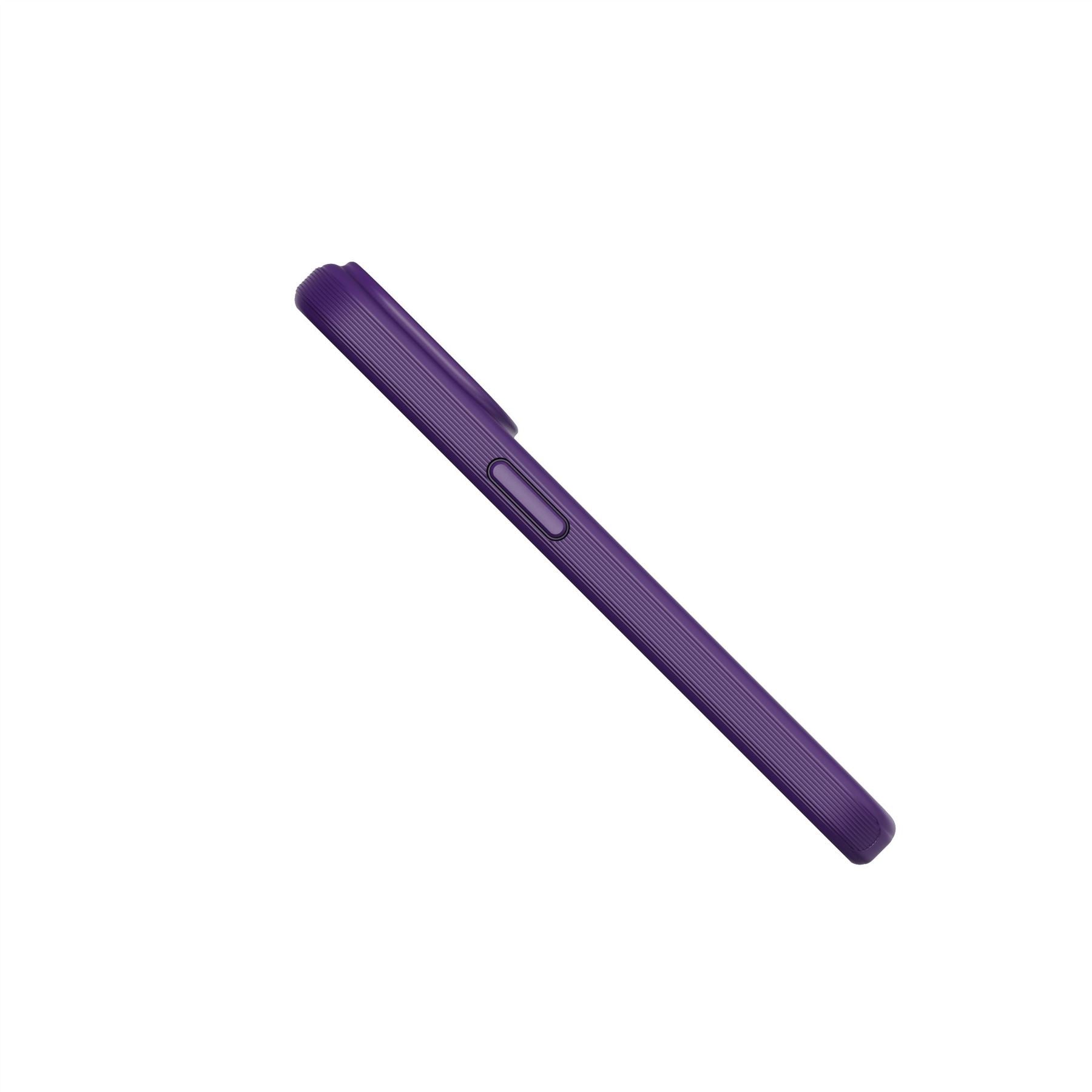 Tech21 Recovrd iPhone 15 Pro Hülle Blackberry Purple MagSafe