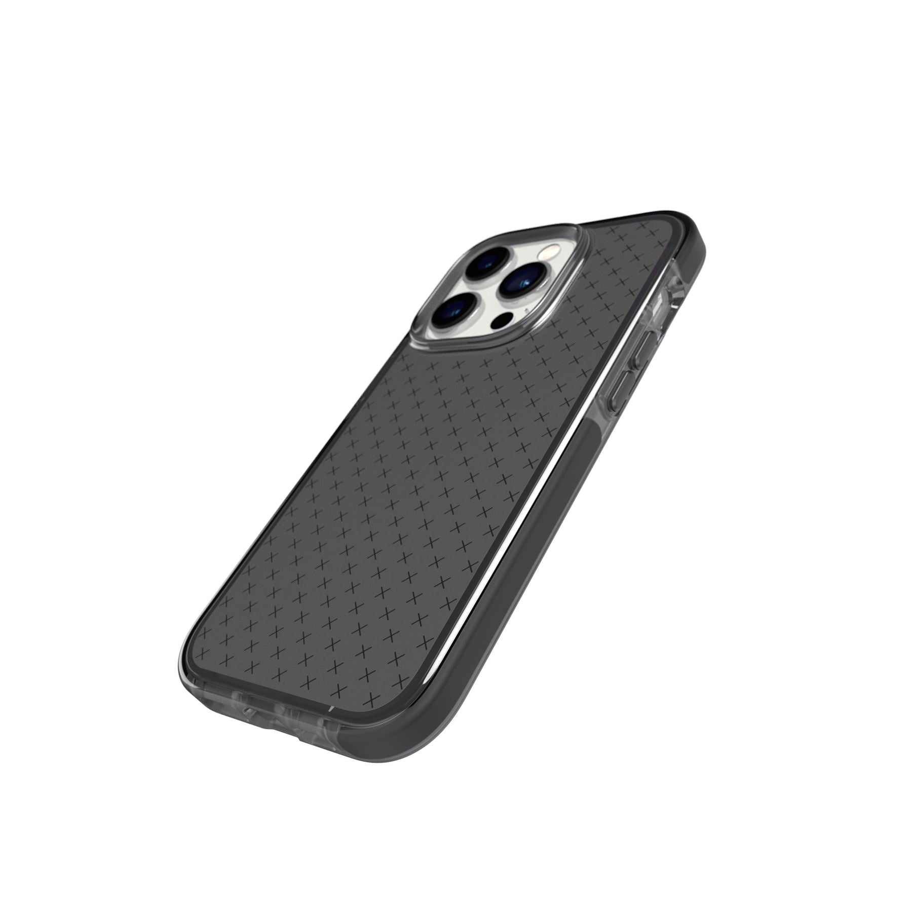 Tech21 EvoCheck iPhone 14 Pro Handyhülle Smokey Black 4,9m