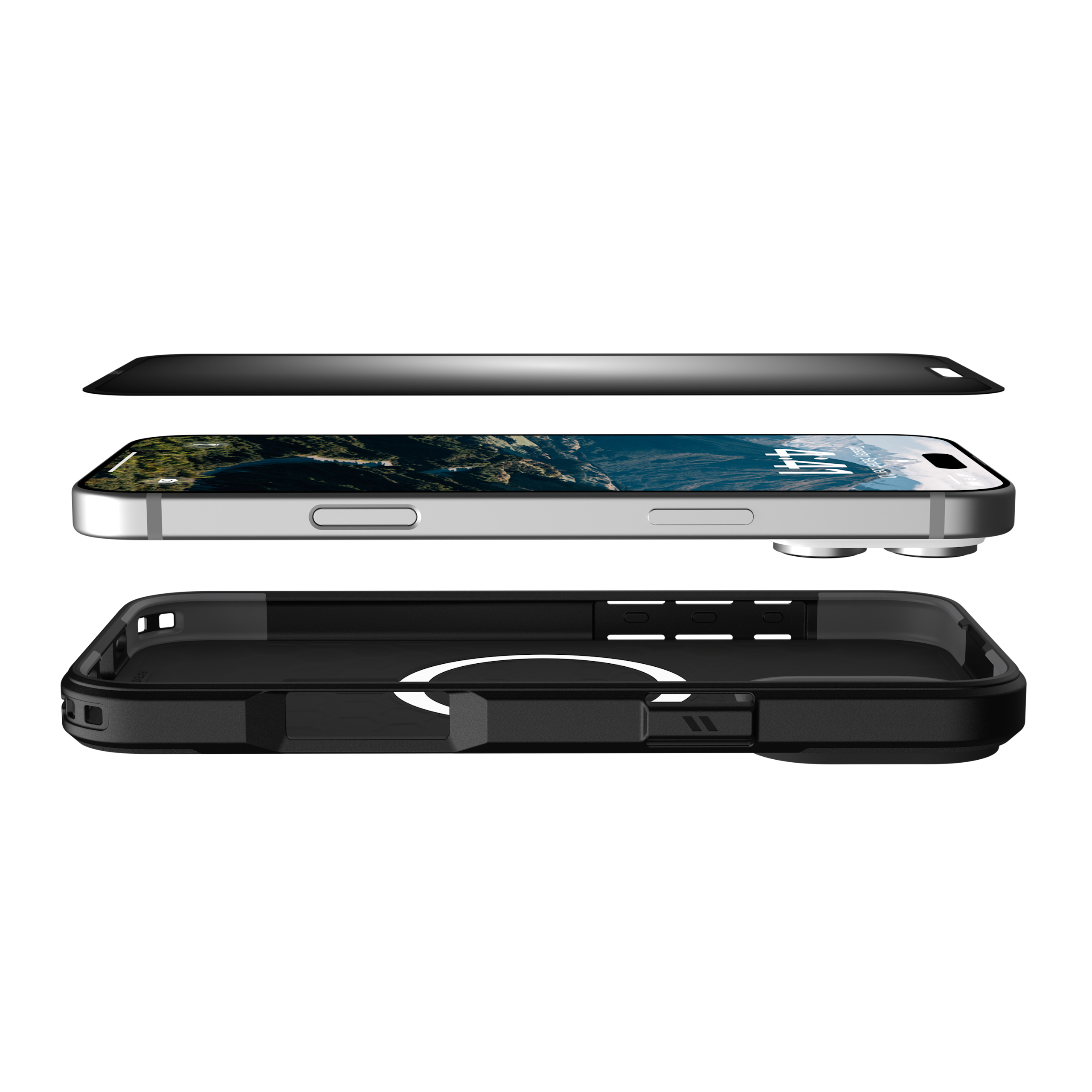UAG Standard Issue iPhone 16 Pro Max Blickschutzfolie