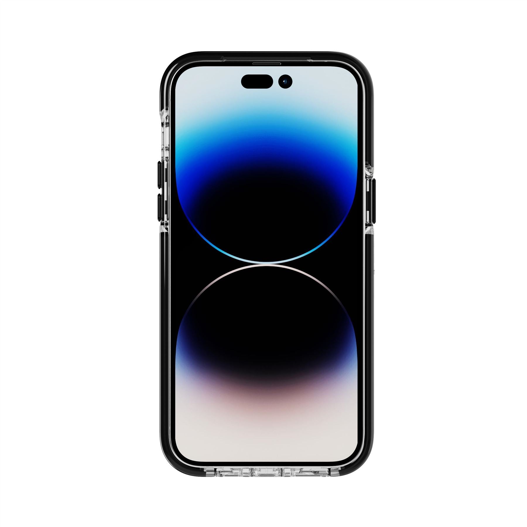 Tech21 EvoCrystal Kick Handyhülle Clear Black iPhone 14 Pro Max