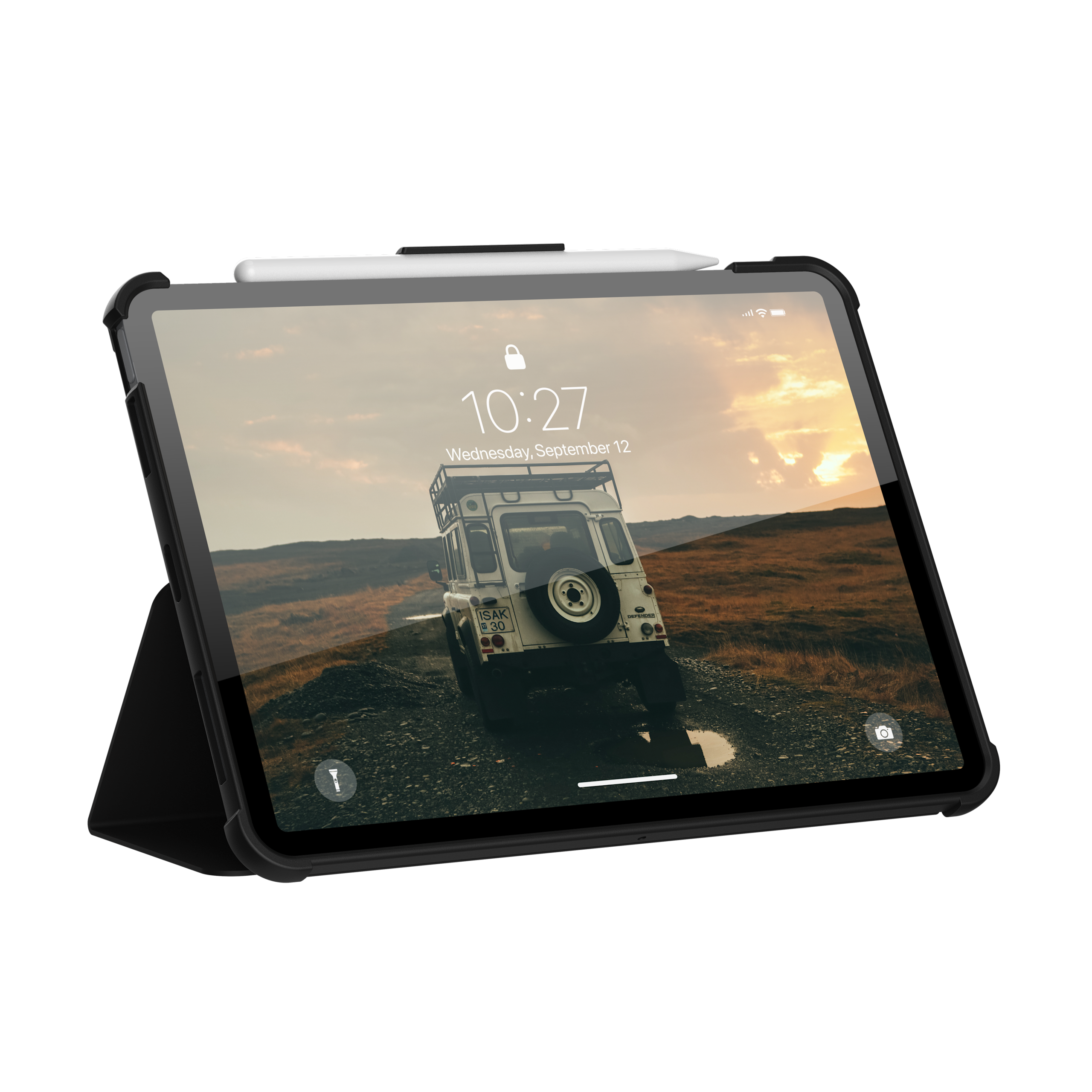 UAG Plyo iPad Pro 11 2.Gen Folio Tablet Hülle transparent Ständer