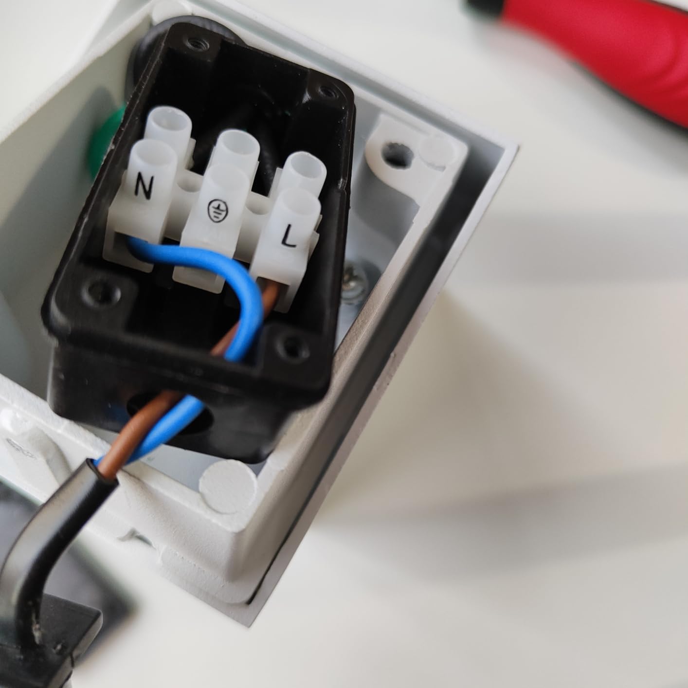 OSRAM SMART+ ENDURA Square Down Wandleuchte weiss GU10 IP44