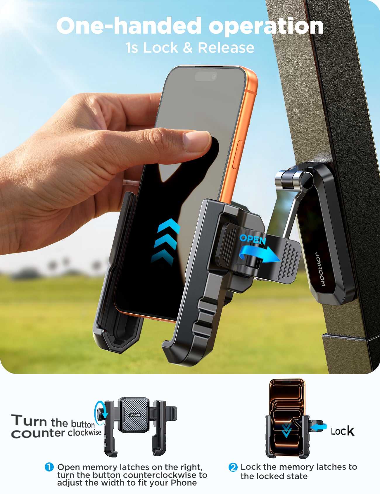 JOYROOM JR-ZS523 Handyhalter Magnetisch Golfcart 360°