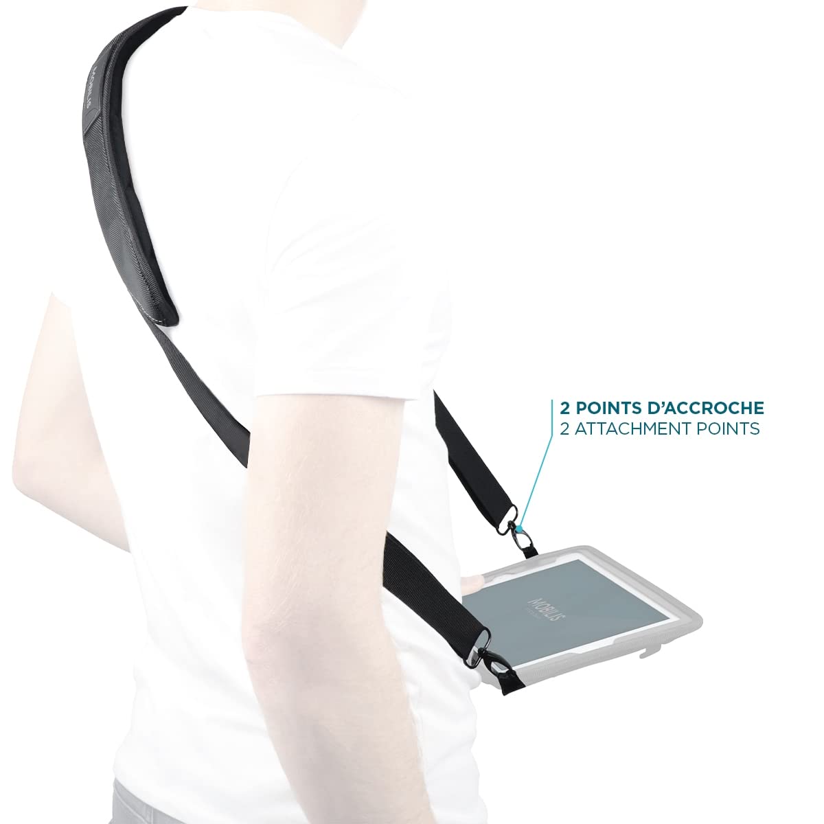 Mobilis Harness Schultergurt ergonomisch für Tablet universal