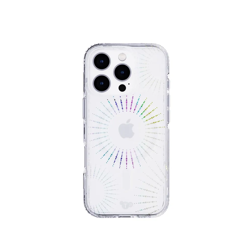 Tech21 EvoSparkle iPhone 16 Pro Handyhülle Lunar MagSafe