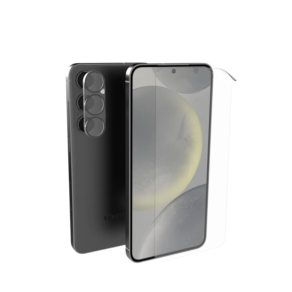 Tech21 ImpactShield Galaxy S24 Displayschutz mit Kameraschutz
