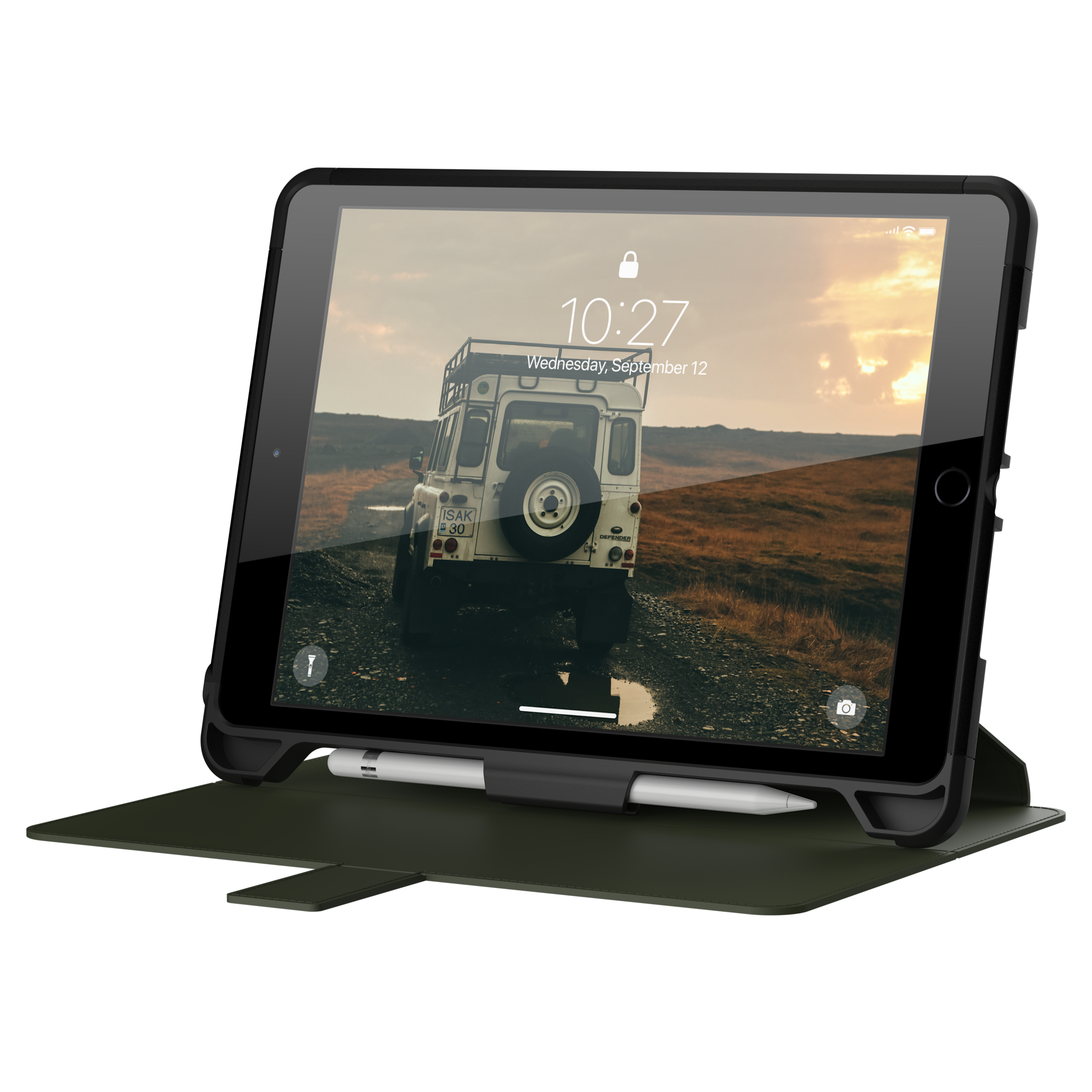 UAG Scout iPad 10.2 9. Gen Hülle Folio schwarz