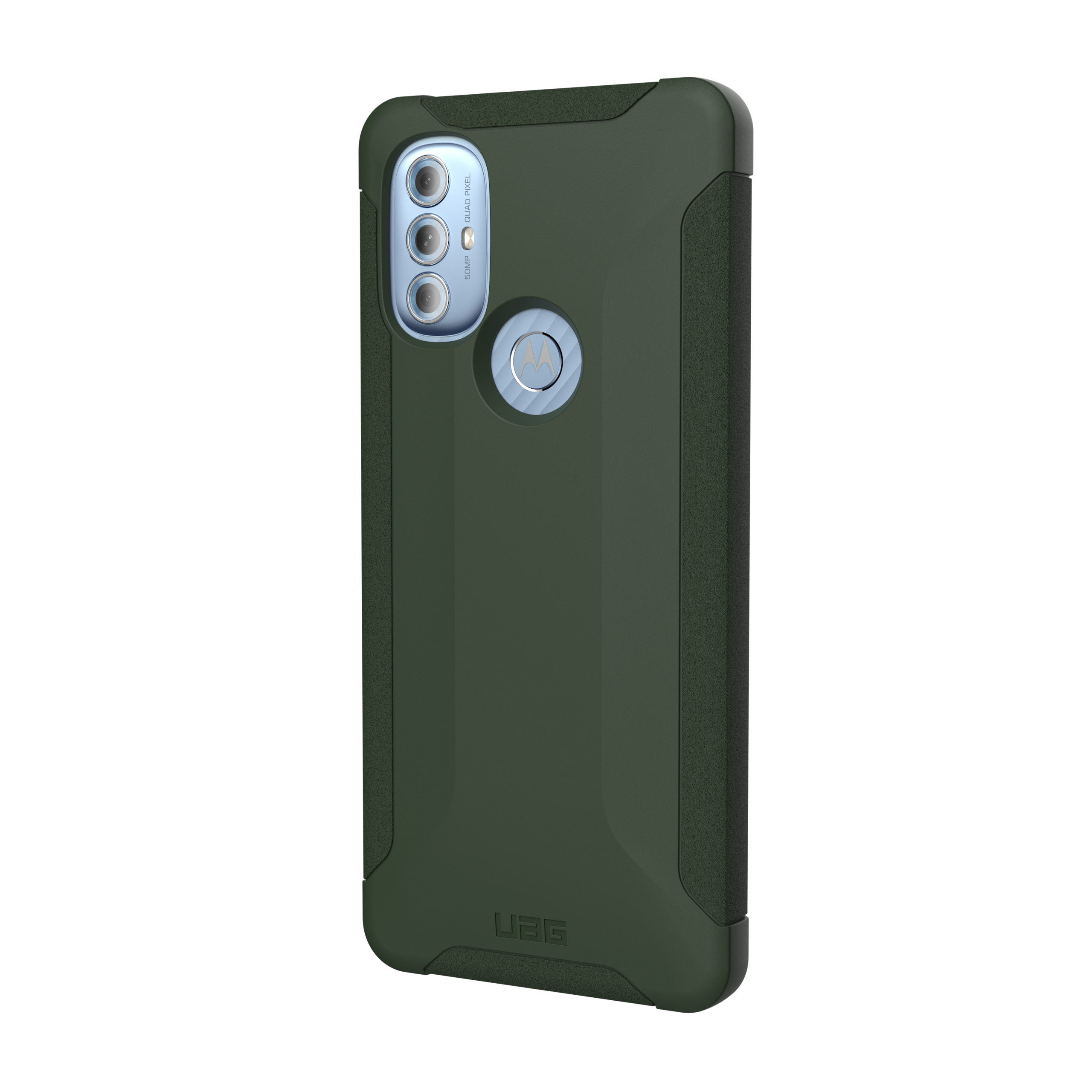 UAG Scout Moto G Power 2022 Hülle Schwarz stoßfest