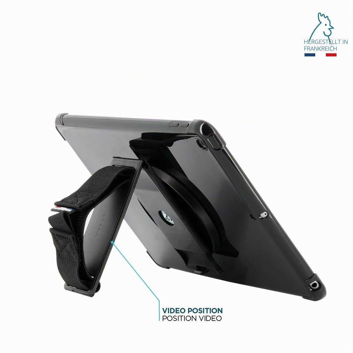 Mobilis Harness Universal Griff 360° Tablet Handschlaufe Klebe