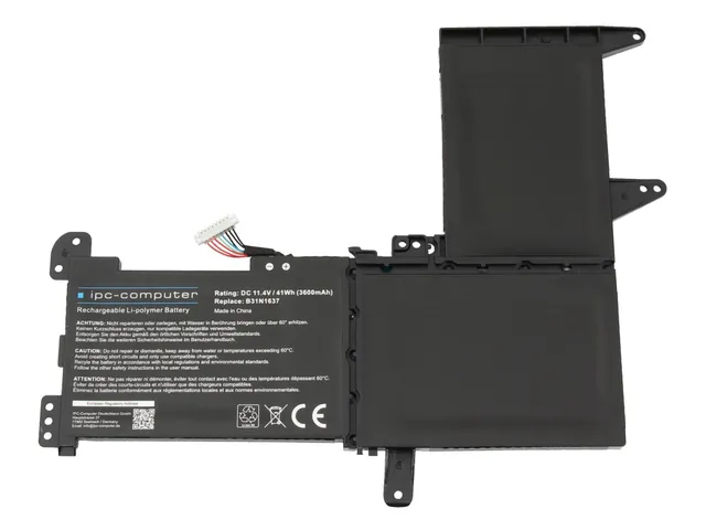 IPC-Computer 0B200-02590000 Laptop Akku 41Wh für Asus