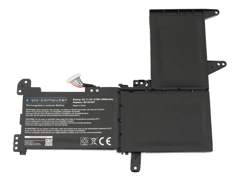 IPC-Computer 0B200-02590000 Laptop Akku 41Wh für Asus
