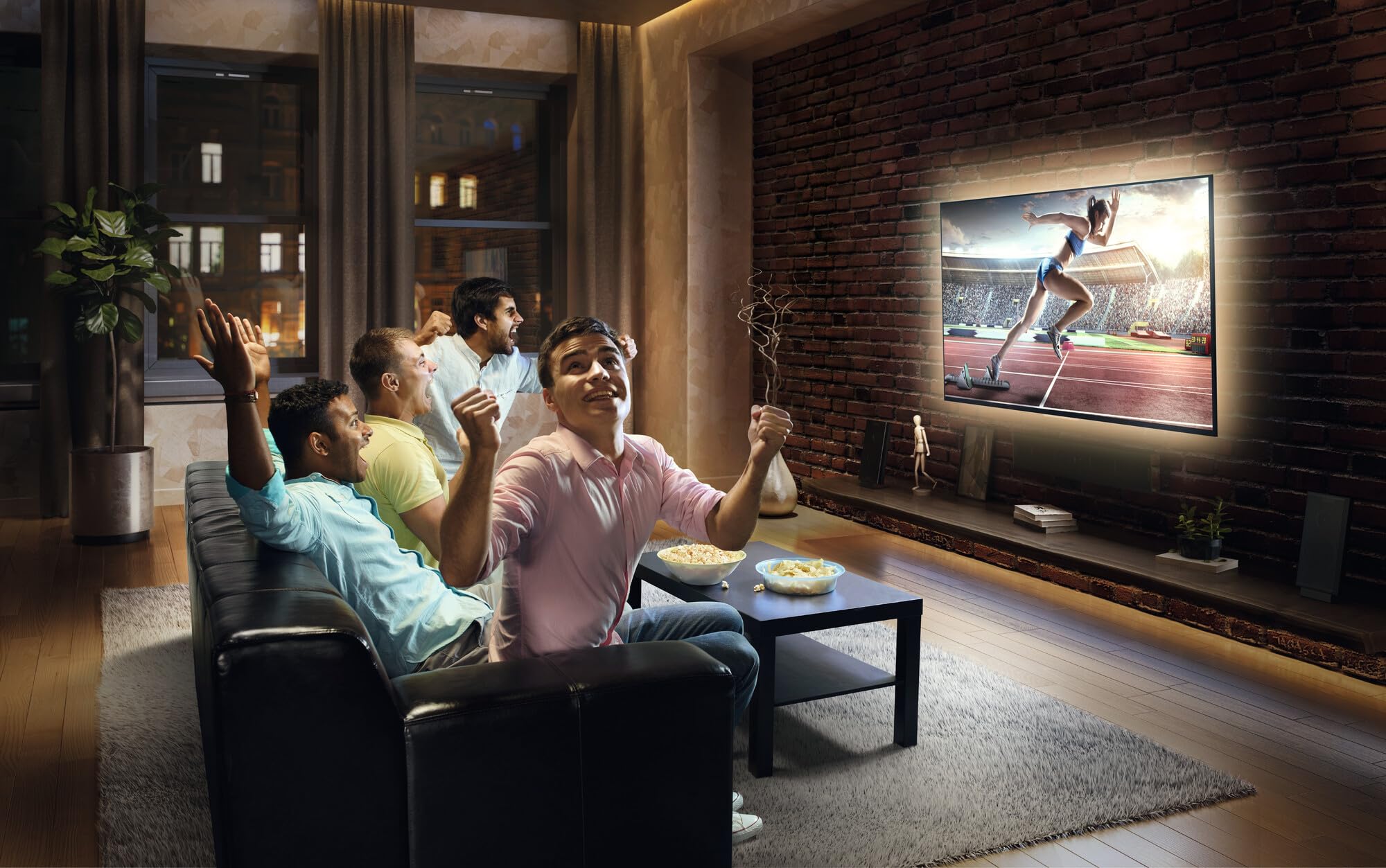ams OSRAM SMART+ Flex TV LED-Streifen warmweiß 150cm USB