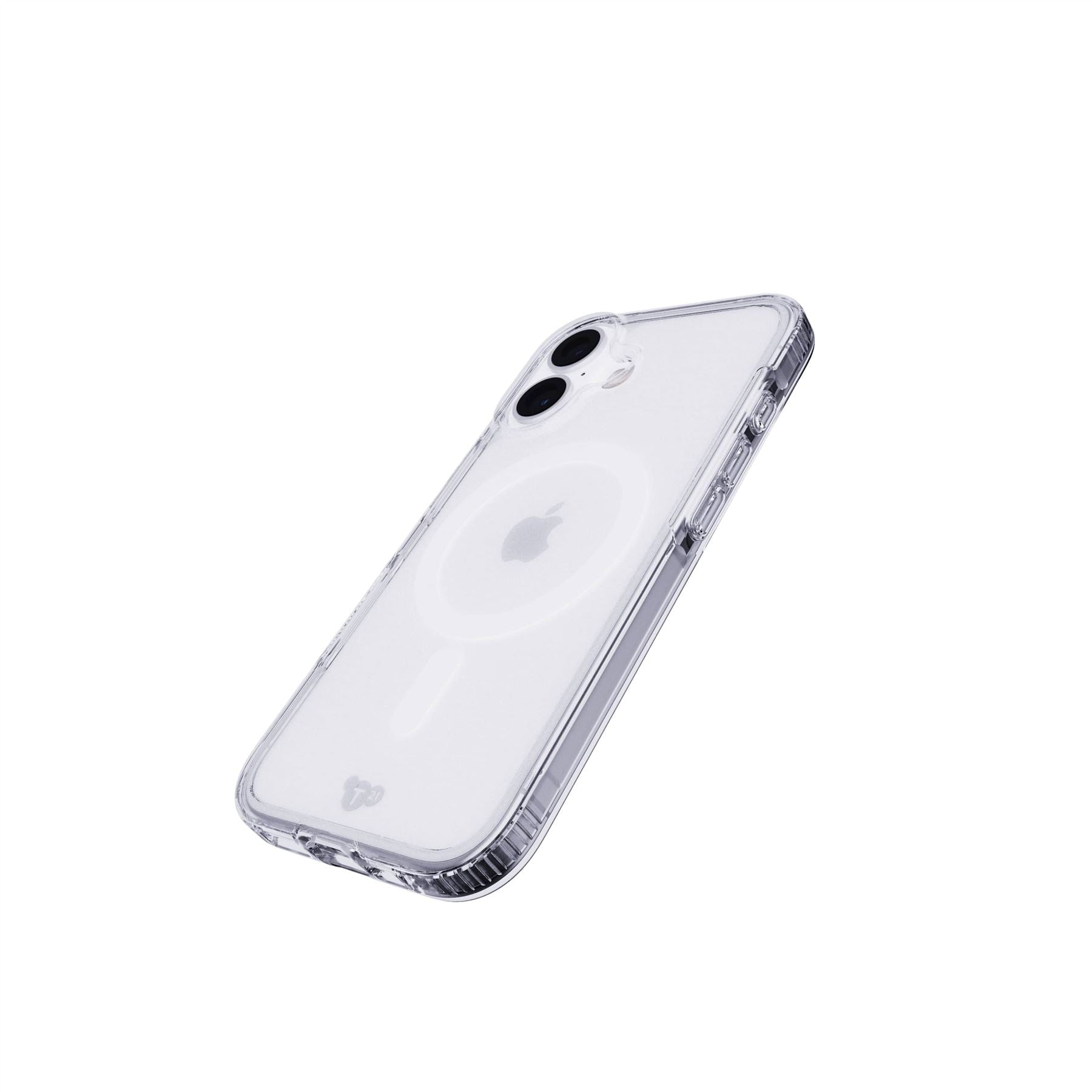 Tech21 EvoClear iPhone 16 Hülle MagSafe transparent