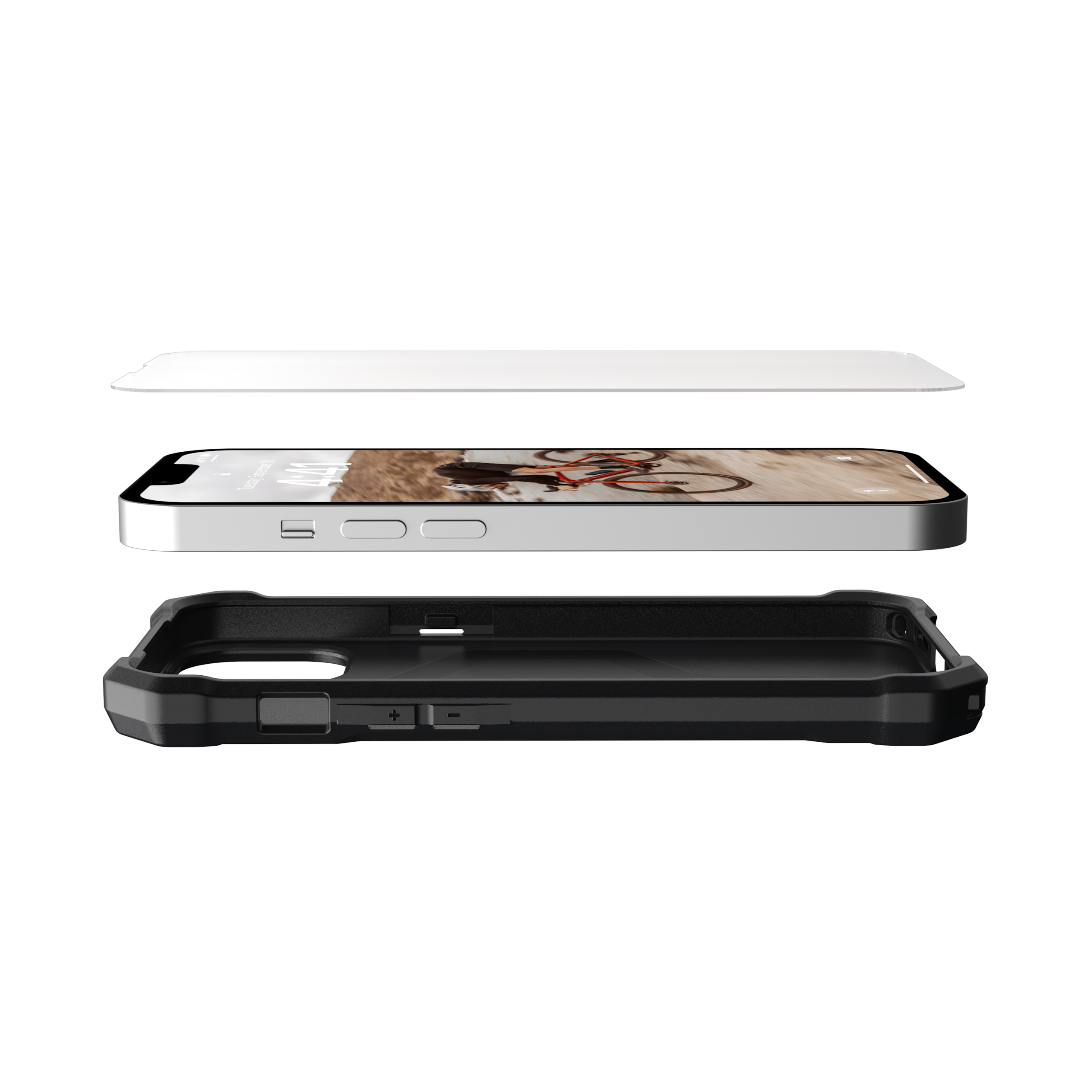 UAG Standard Issue iPhone 14 Schutzglas 0,33 mm
