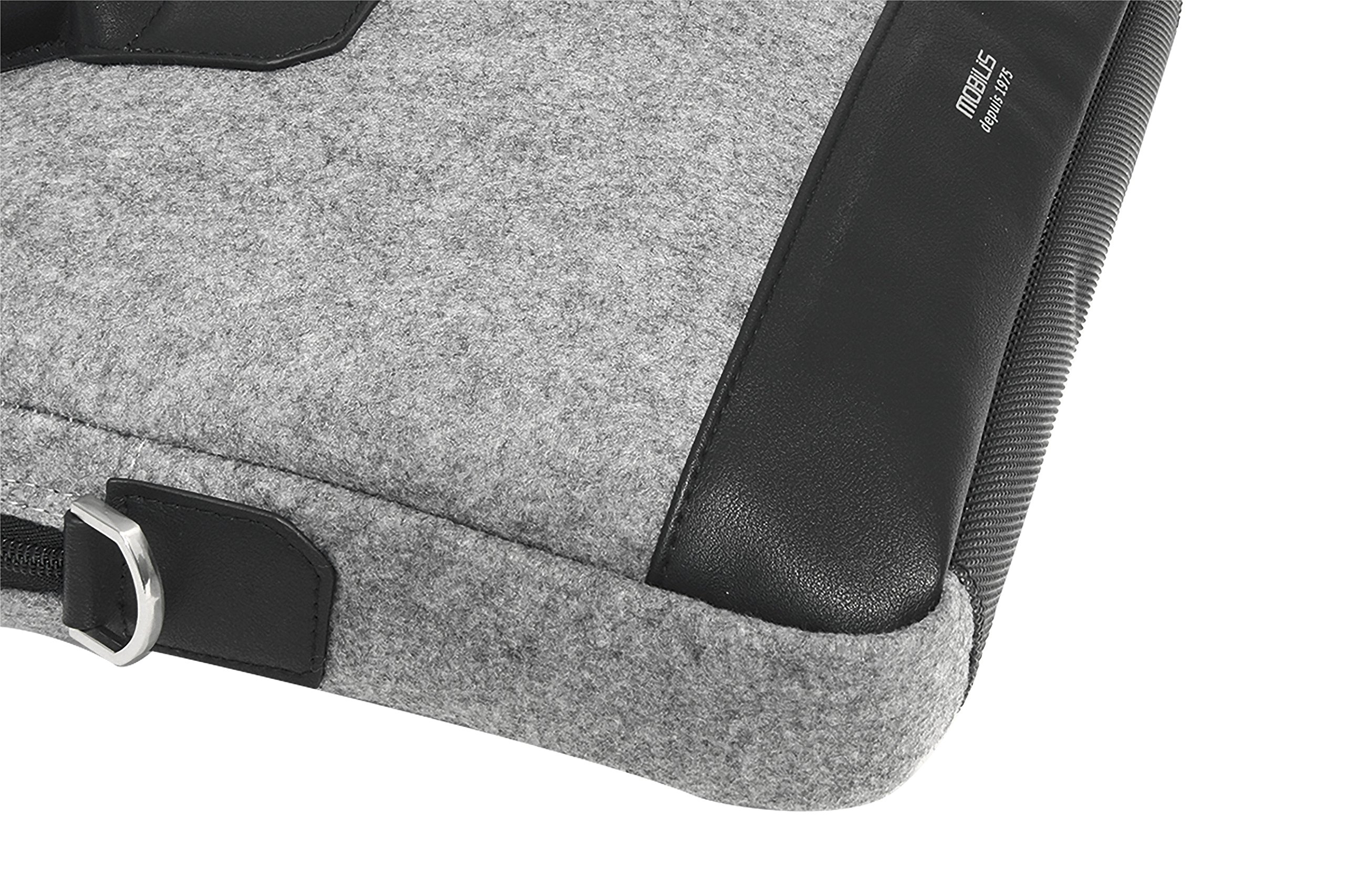 Mobilis 042002 Aktentasche 14 Zoll Laptoptasche Schwarz