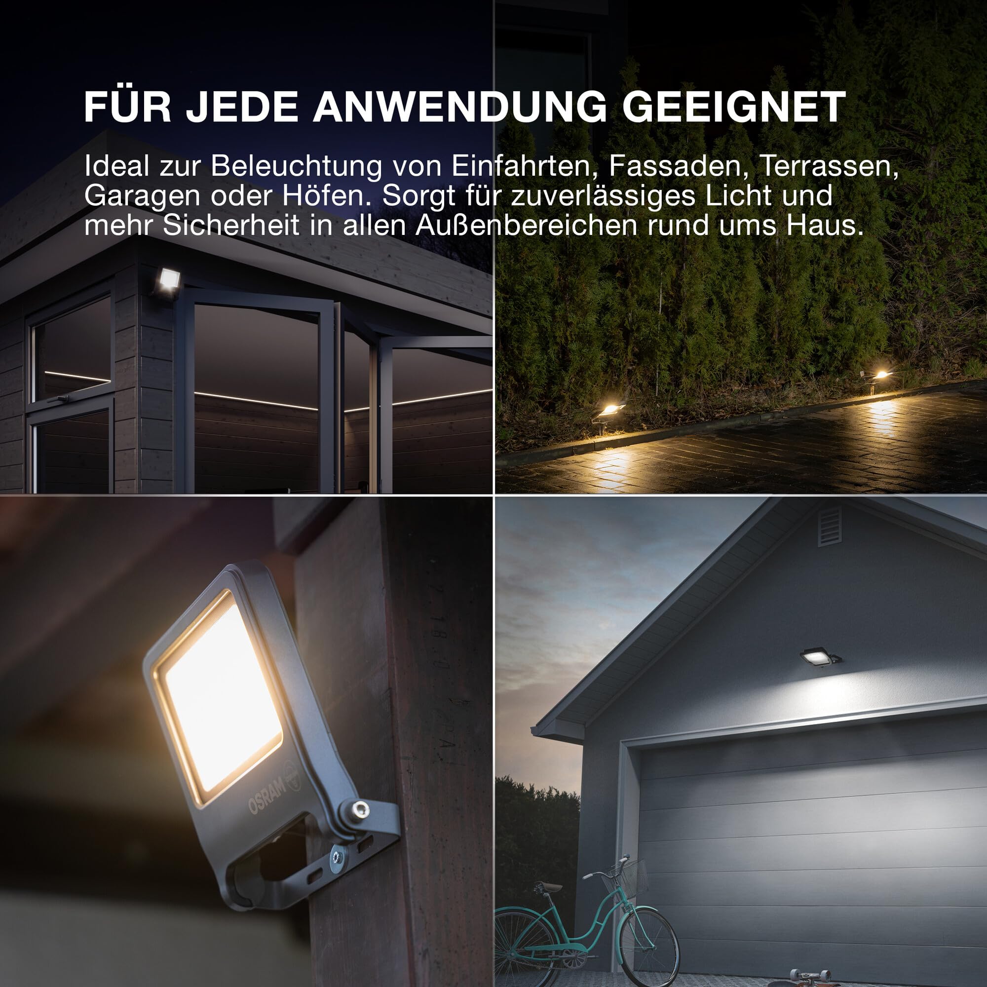 OSRAM SMART+ Endura Flood LED-Fluter 20W 3000K weiß IP65
