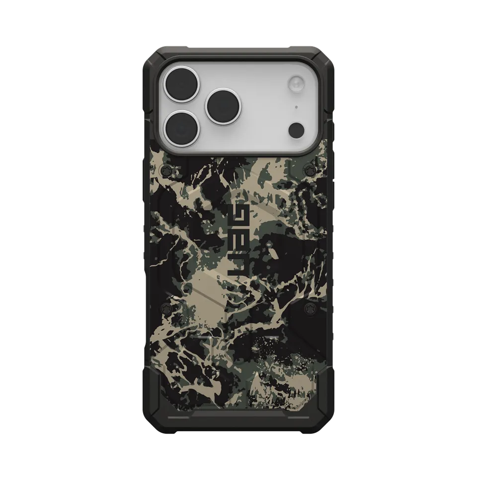 UAG Pathfinder iPhone 17 Pro Max Hülle Neo Camo 3 MagSafe