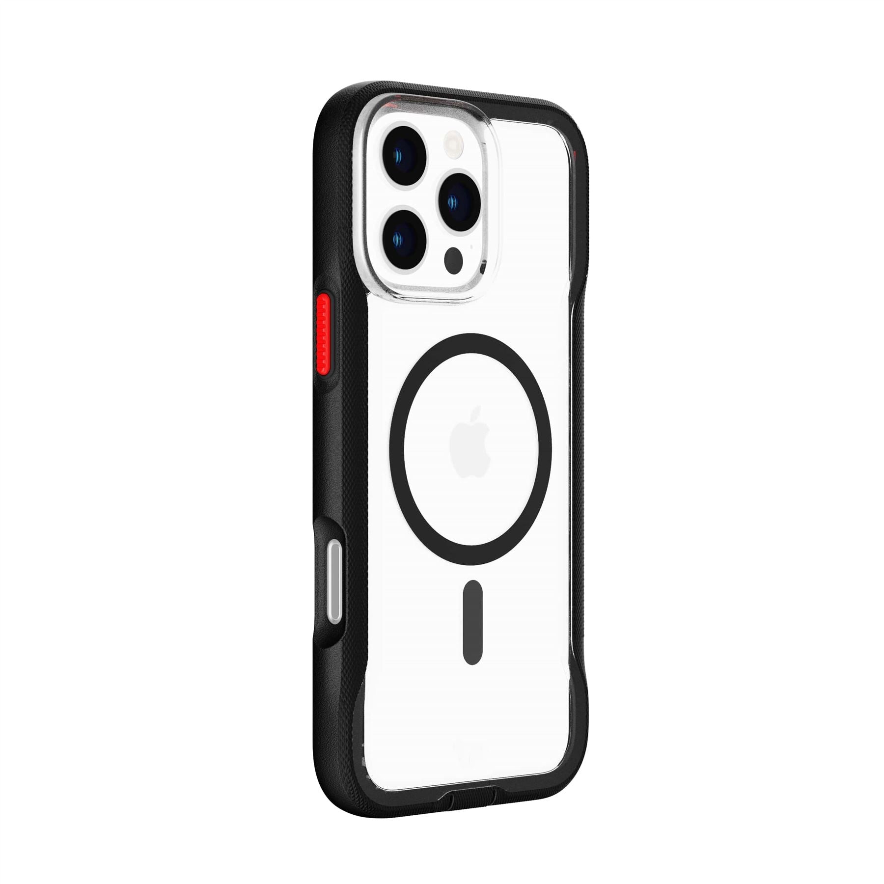 Tech21 EvoPro iPhone 16 Pro Max Handyhülle Clear Schwarz MagSafe