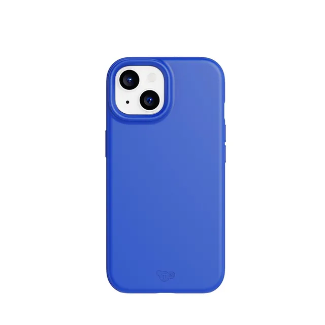 Tech21 Recovrd MagSafe iPhone 15 Hülle Cobalt Blue Fallschutz