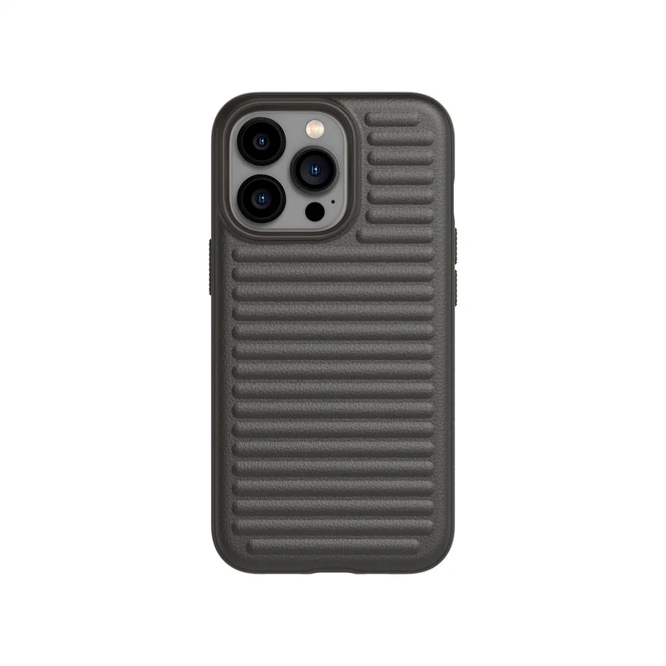Tech21 Evo Luxe iPhone 13 Pro Hülle Off Black MagSafe Premium