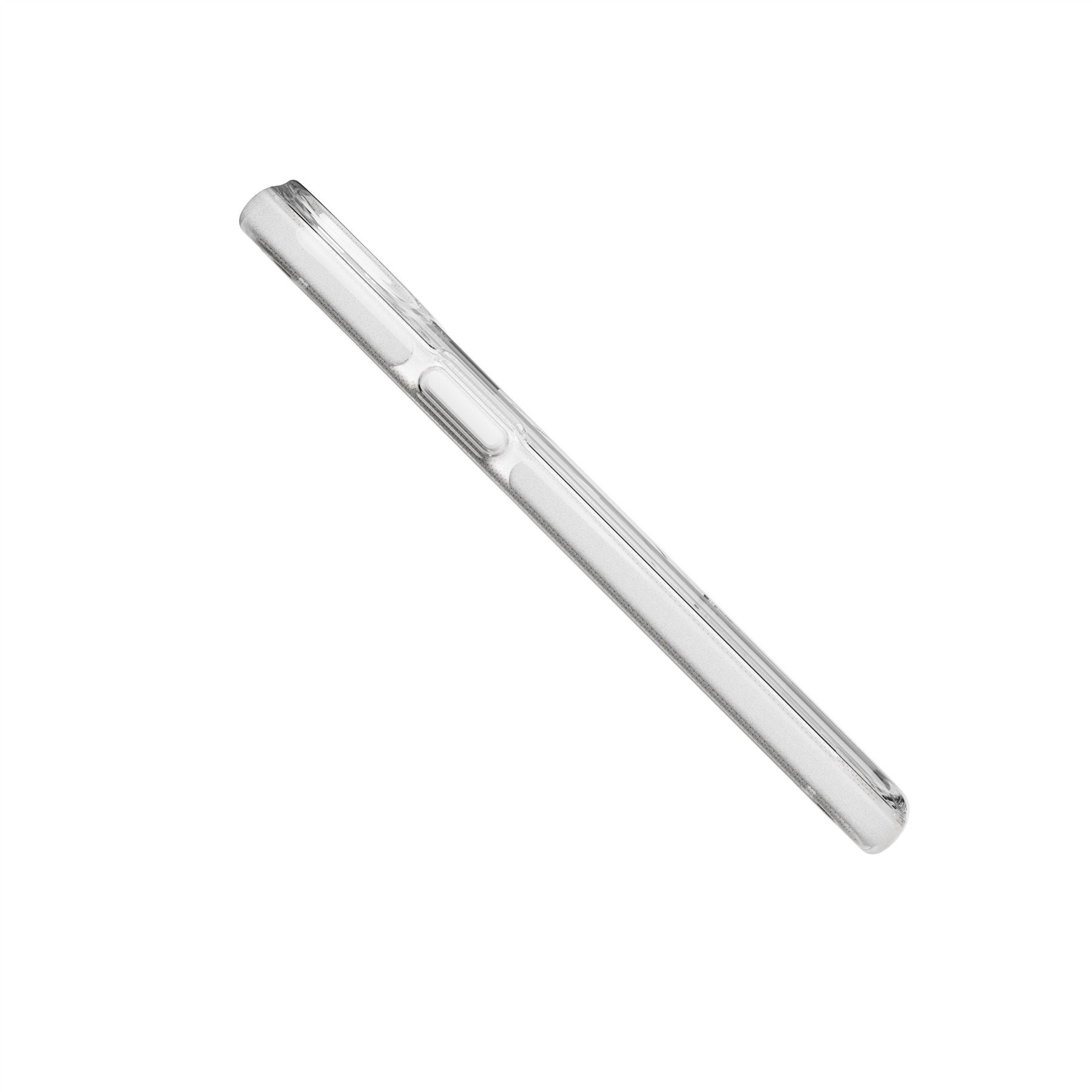 Tech21 EvoCrystal Kick iPhone 15 Plus Handyhülle Weiß Ständer