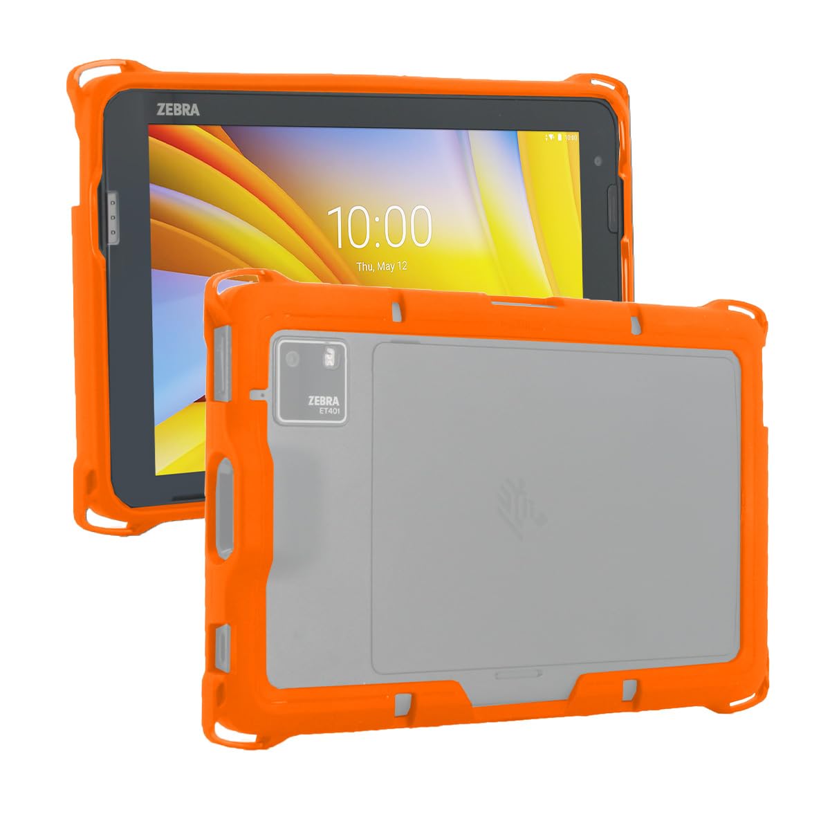 Mobilis RESIST Zebra ET401 Tablet Hülle 10 Zoll schwarz