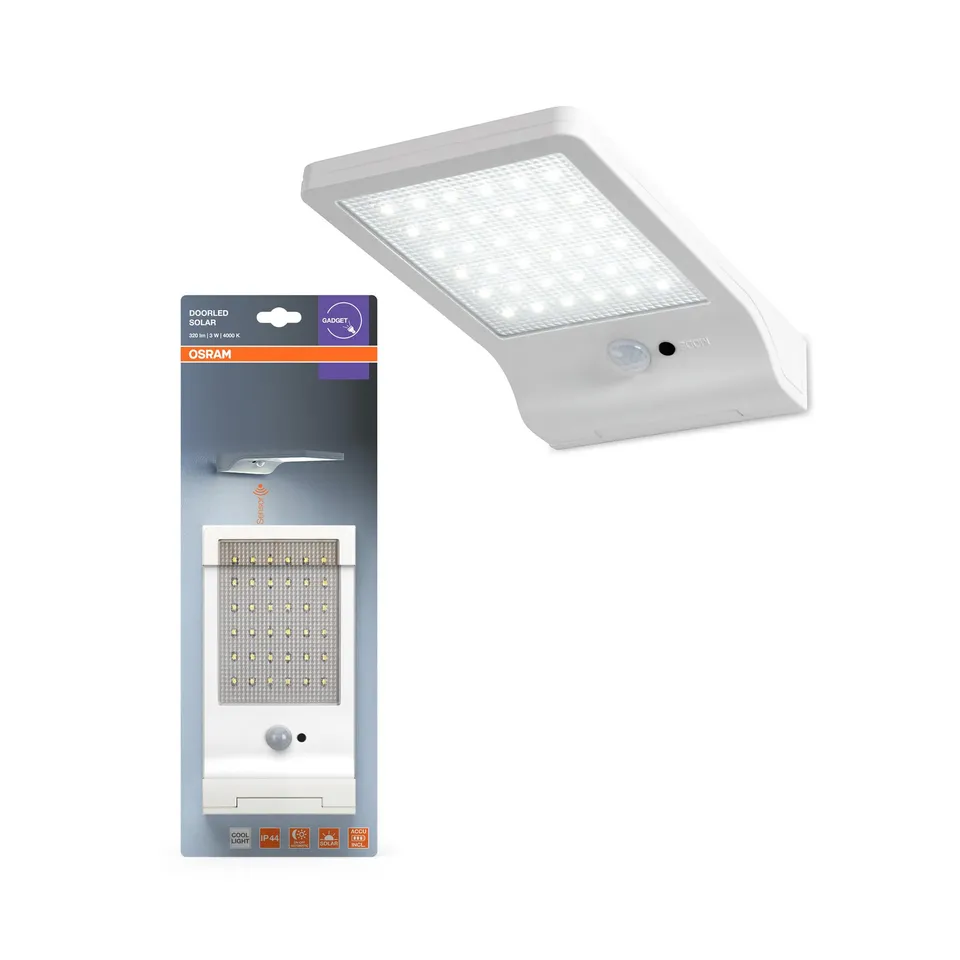 ams OSRAM SMART+ Door Solarleuchte weiß 4000K Sensor