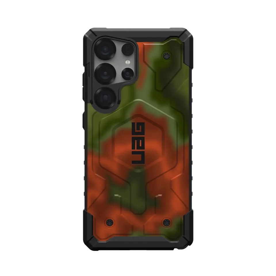 UAG Pathfinder Galaxy S26 Ultra Handyhülle Tie Dye Grün Orange