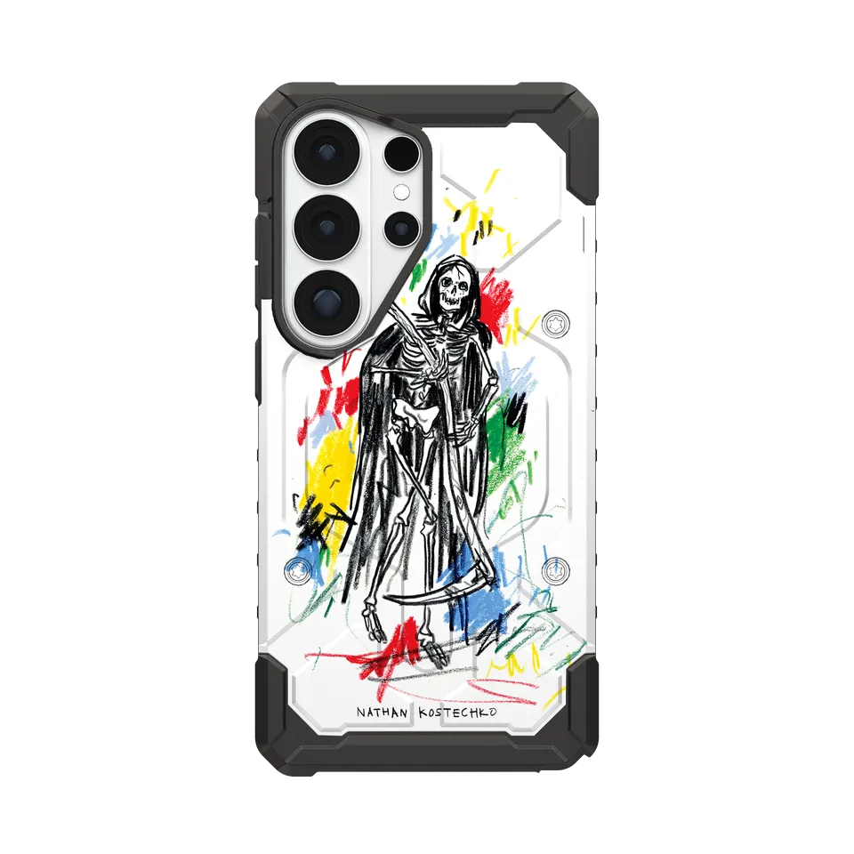 UAG Pathfinder Galaxy S26 Ultra Hülle Kostechko 4 Skull