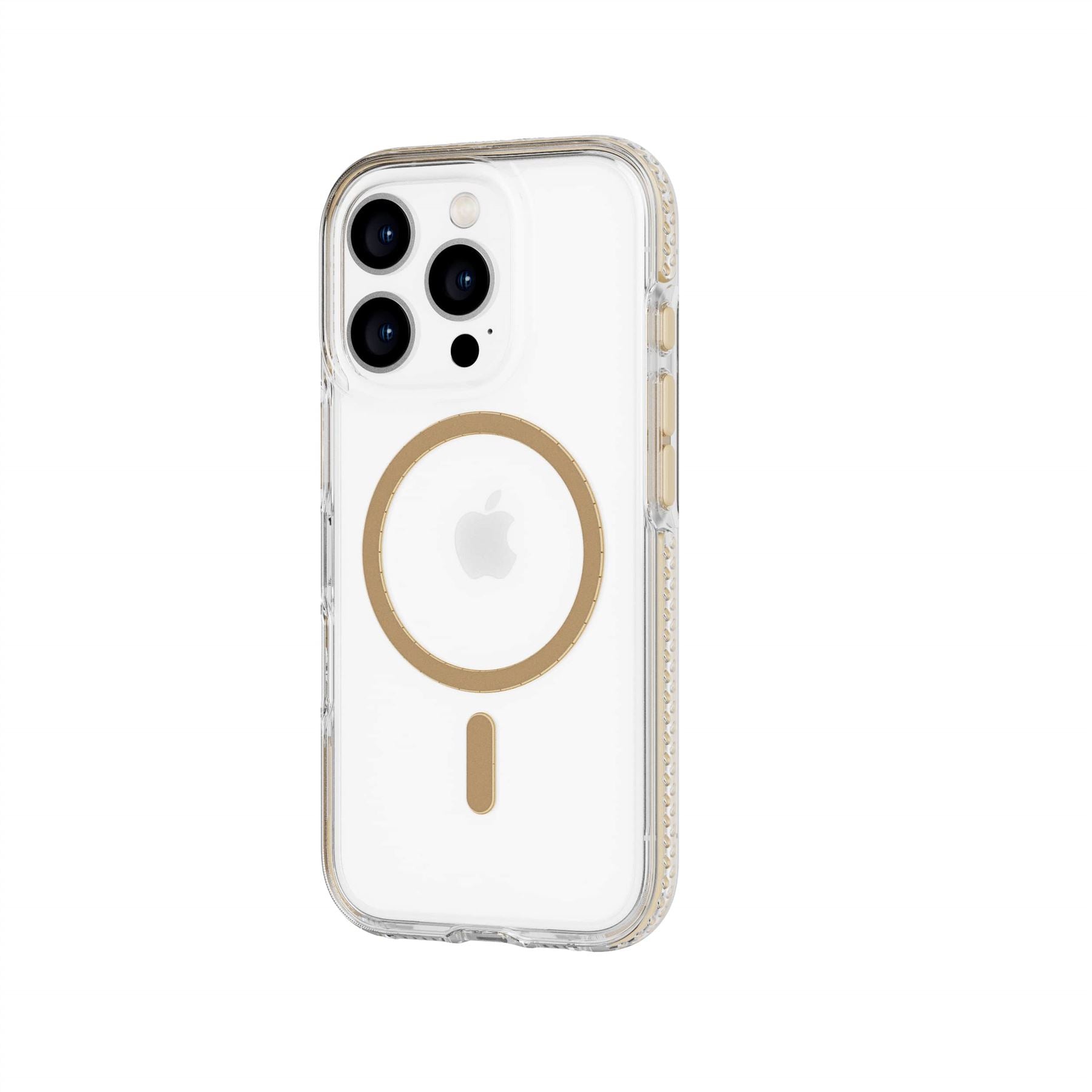 Tech21 EvoCrystal iPhone 16 Pro Handyhülle Gold 16ft Schutz