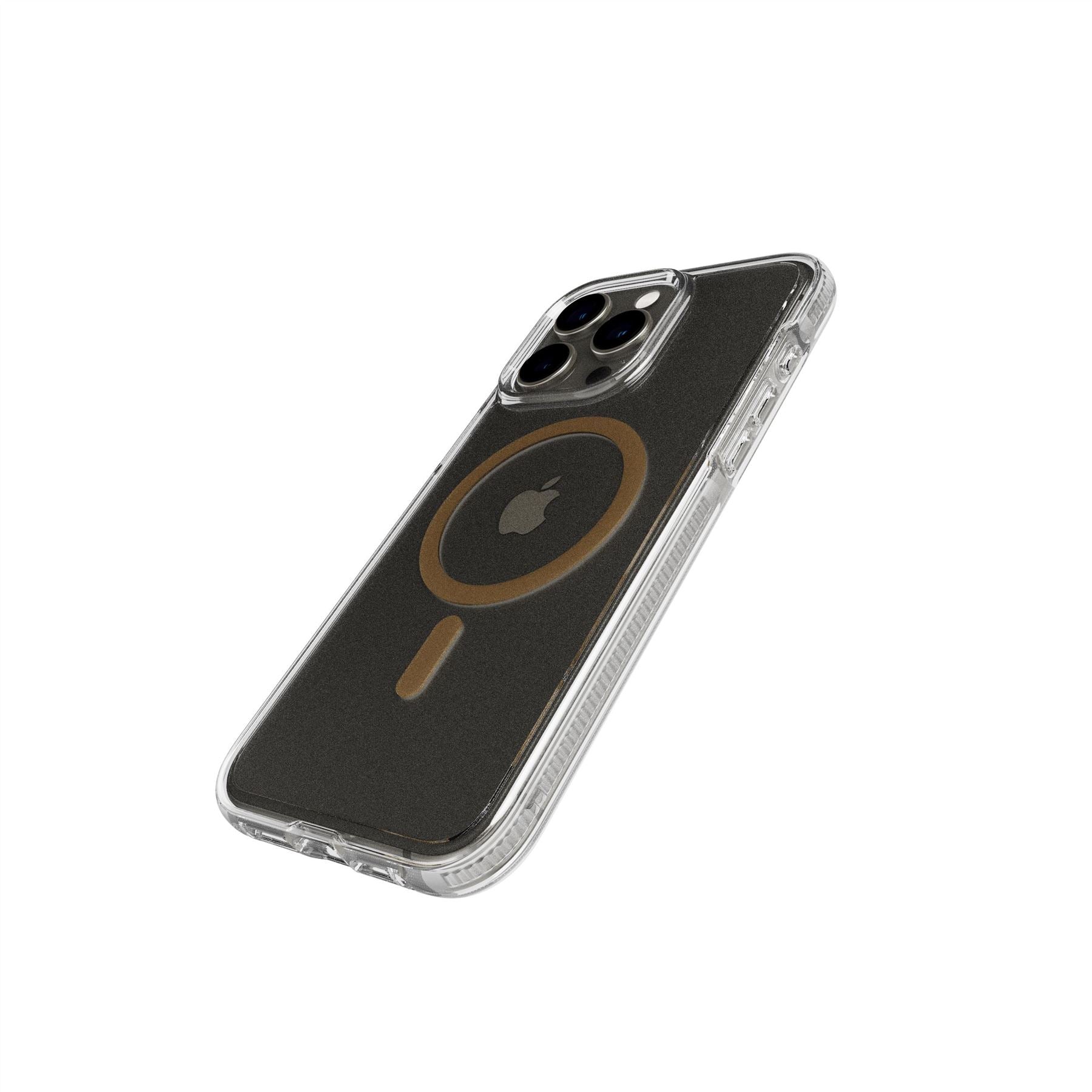 Tech21 FlexQuartz Handyhülle iPhone 15 Pro Max Gold klar