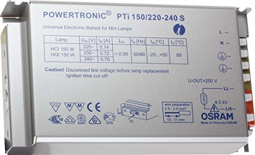 ams OSRAM PTI 150/220-240 S EVG Vorschaltgerät