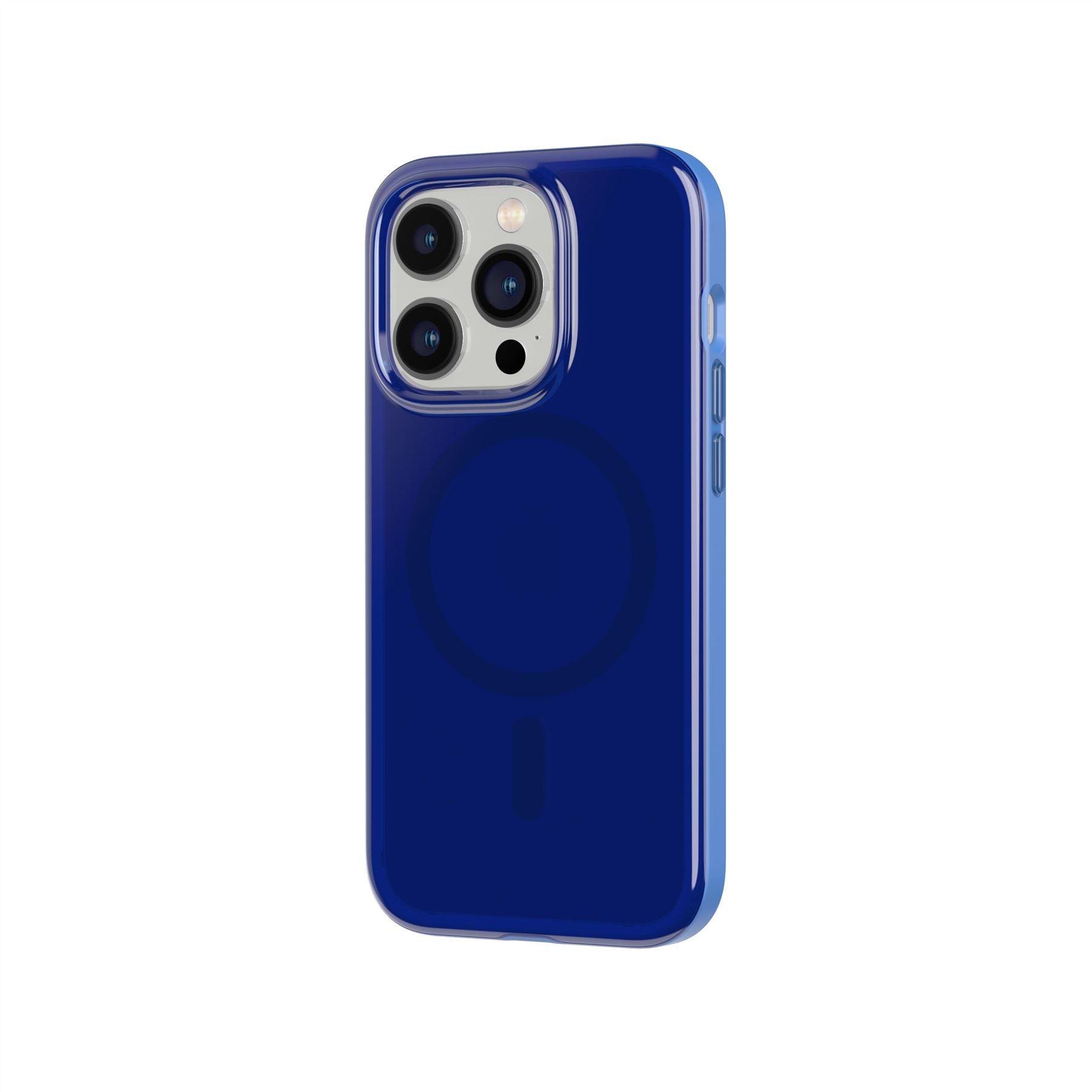 Tech21 Evo Tint iPhone 14 Pro Handyhülle Butterfly Blues