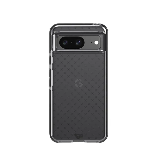 Tech21 Evo Check Pixel 8 Handyhülle Smokey Black stoßfest