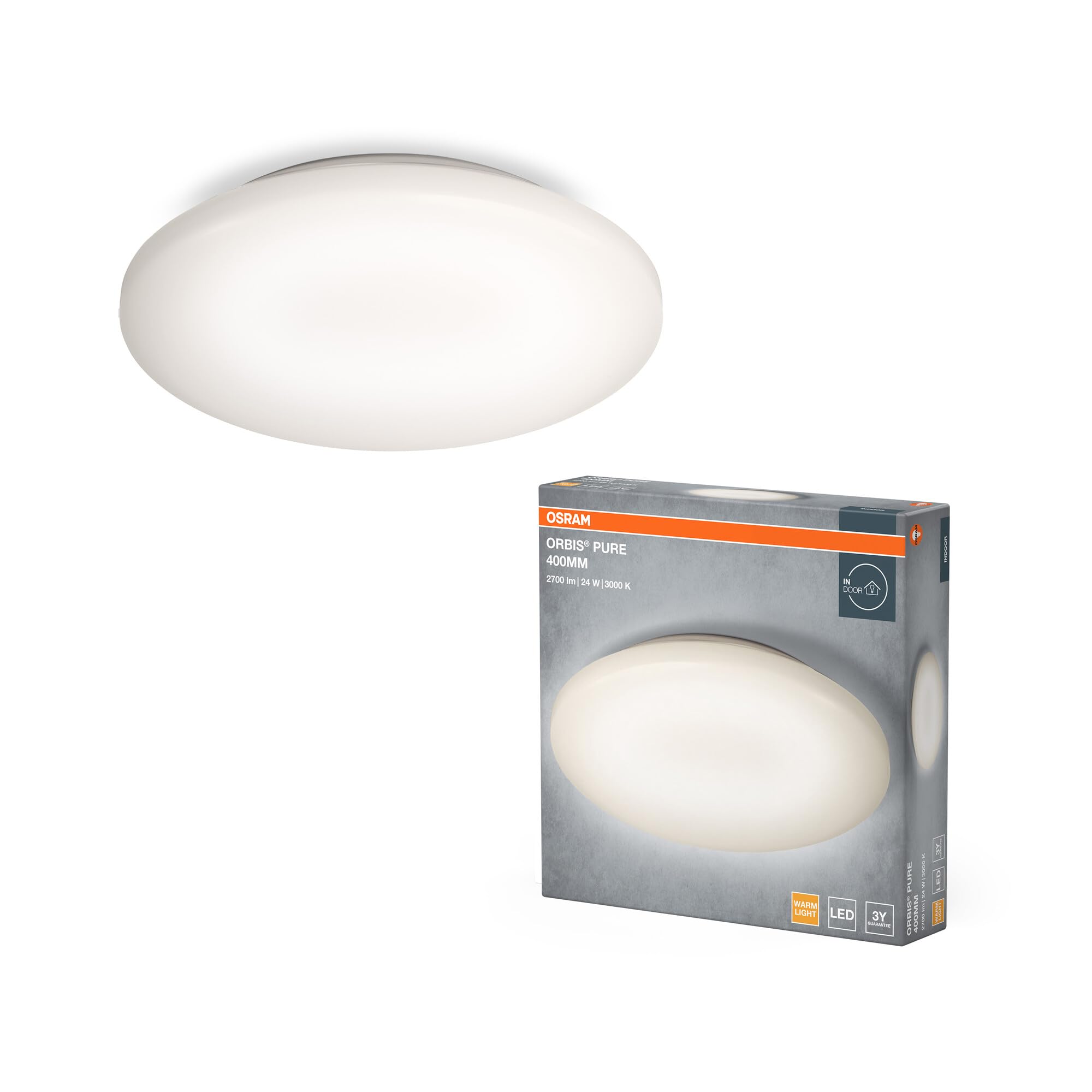 OSRAM SMART+ Orbis Pure LED-Deckenleuchte 300mm 15,5W weiß