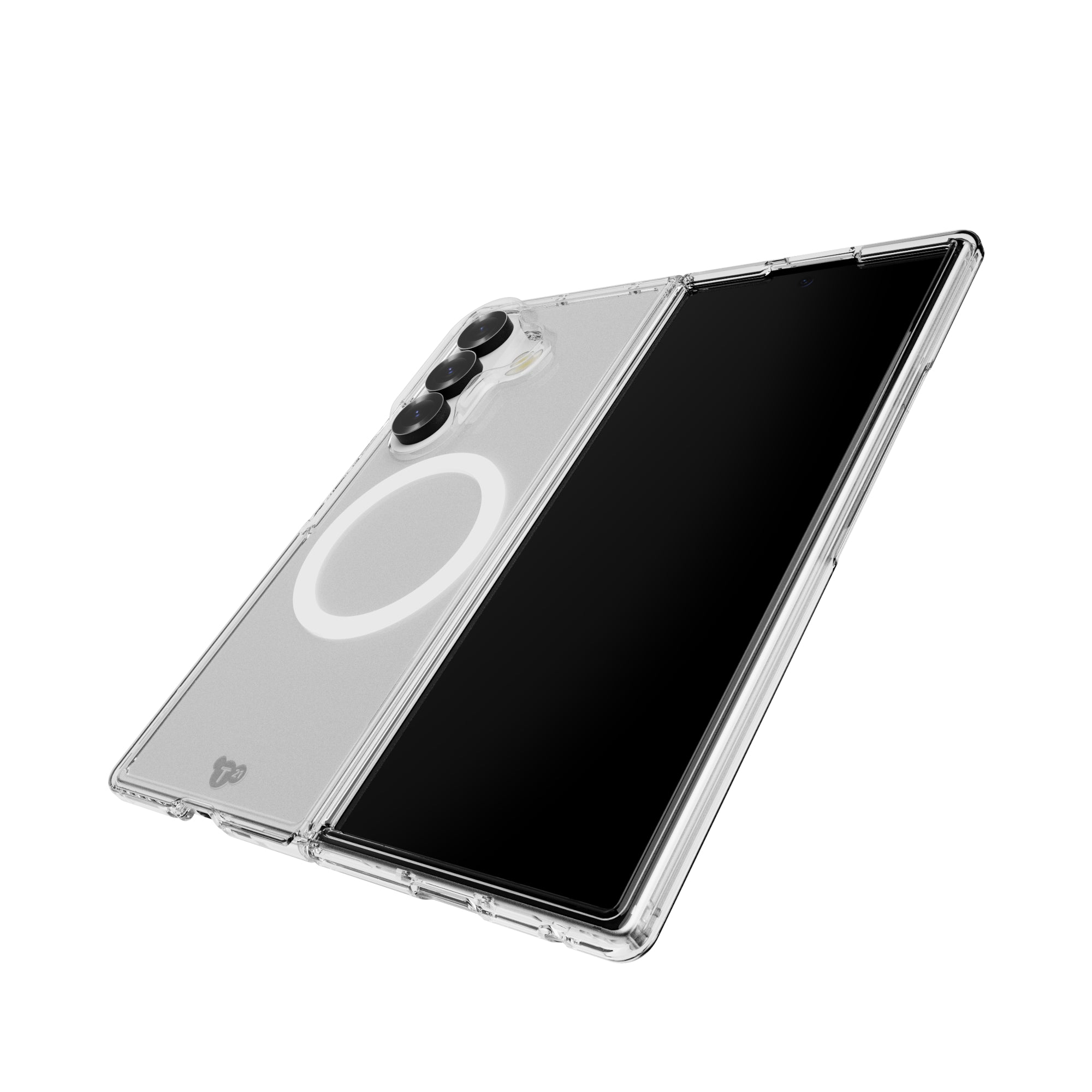 Tech21 EvoClear Magnet Galaxy Z Fold7 Handyhülle Clear transparent
