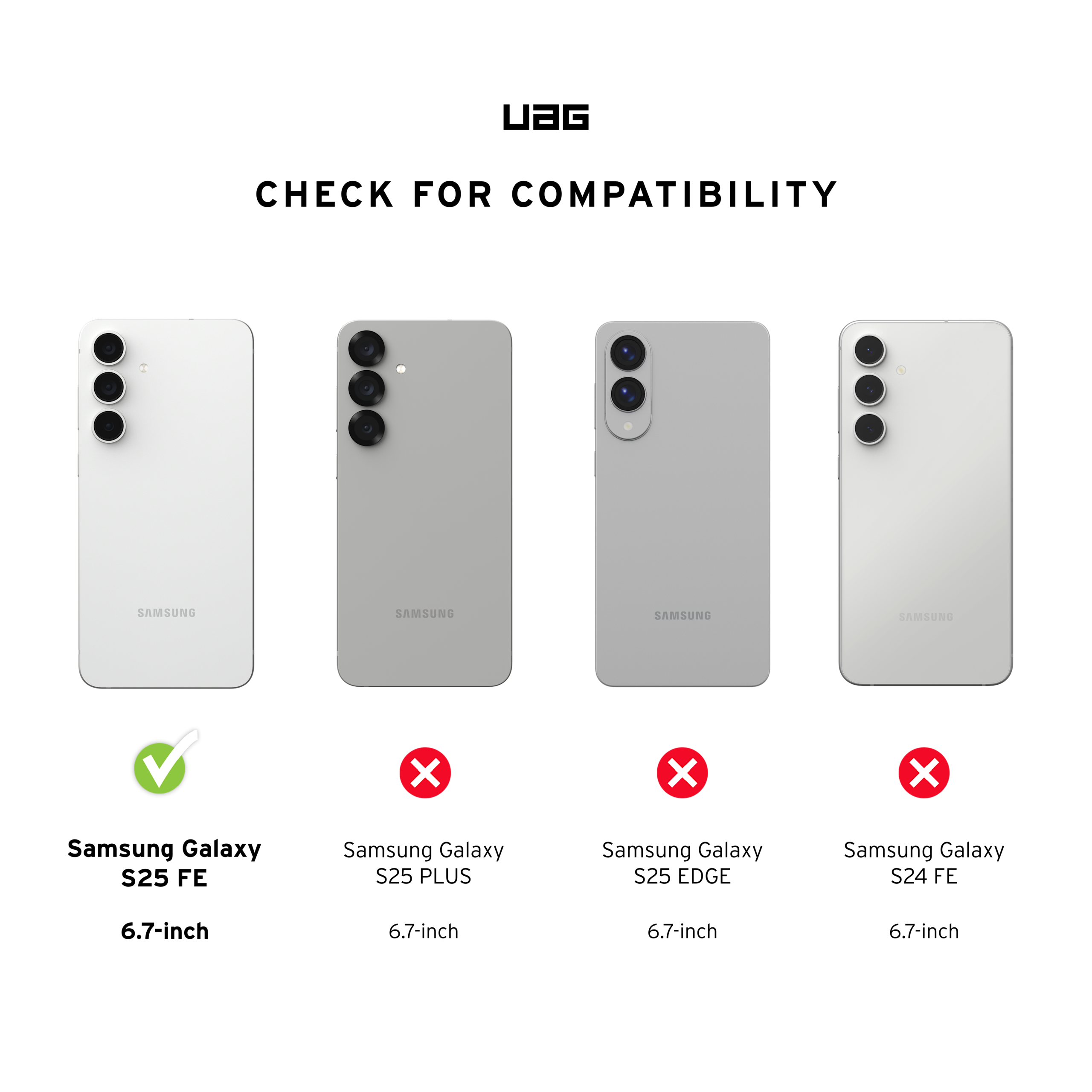 UAG Scout Galaxy S25 FE Hülle stoßfest TPU