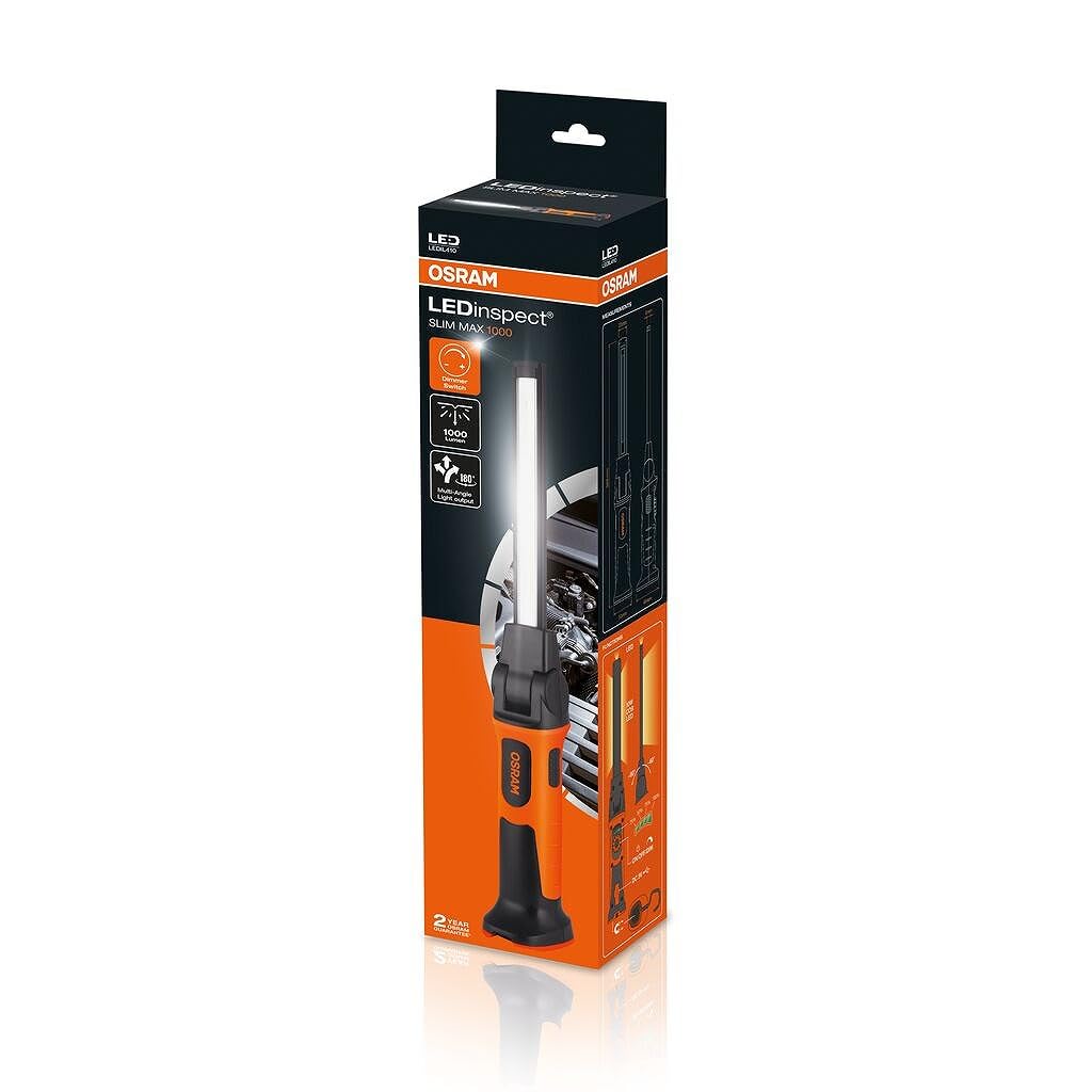 OSRAM LEDinspect SLIM MAX 1000 Inspektionsleuchte Orange