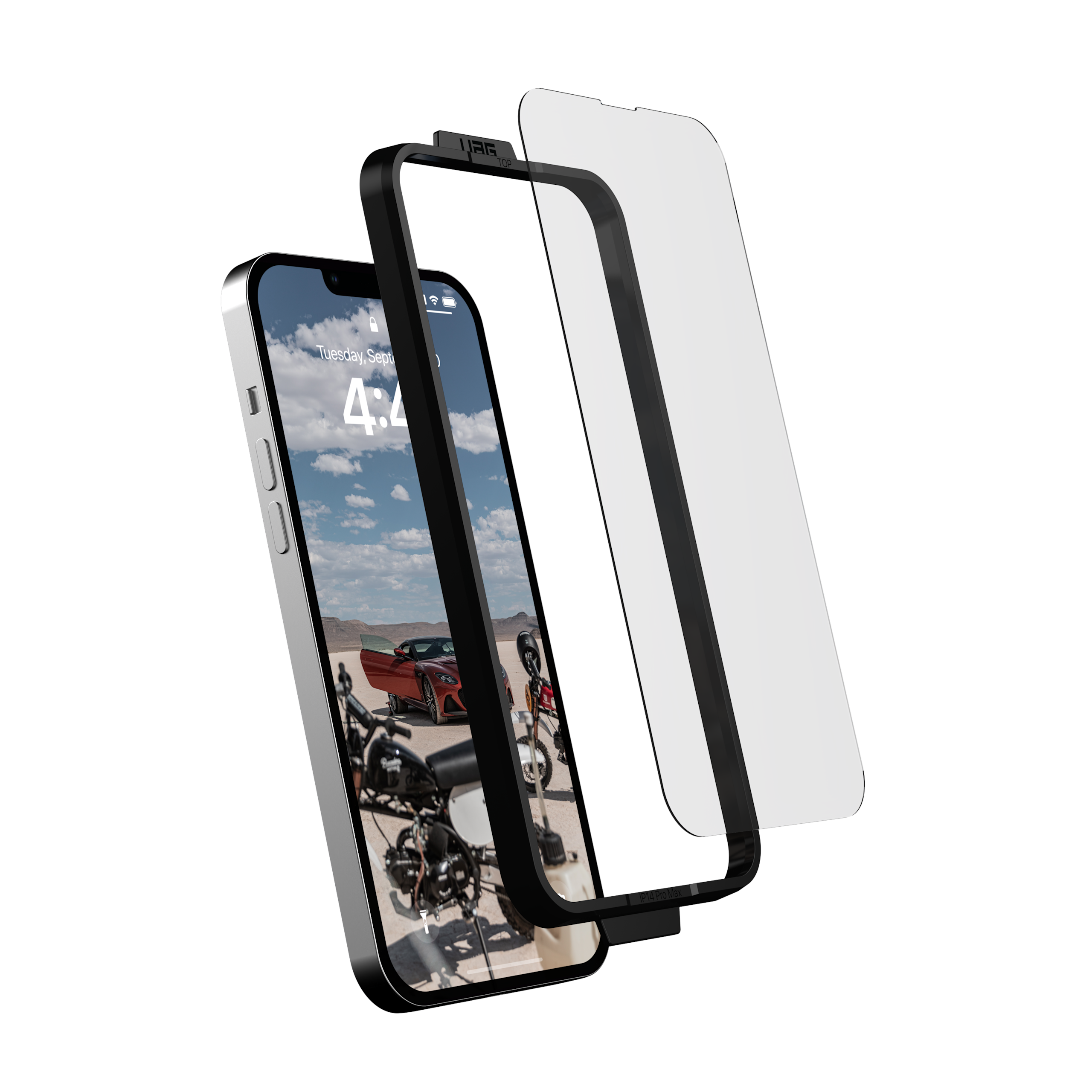 UAG Standard Issue Shield Plus iPhone 14 Plus Panzerglas