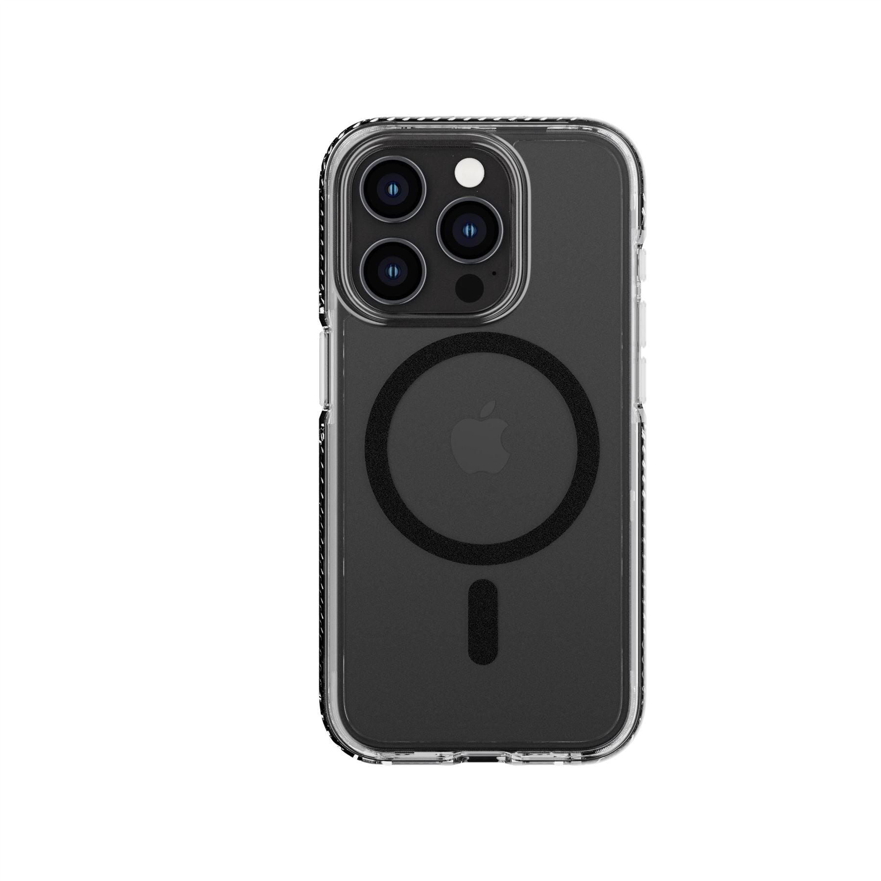 Tech21 EvoCrystal iPhone 15 Pro Hülle Black Titanium