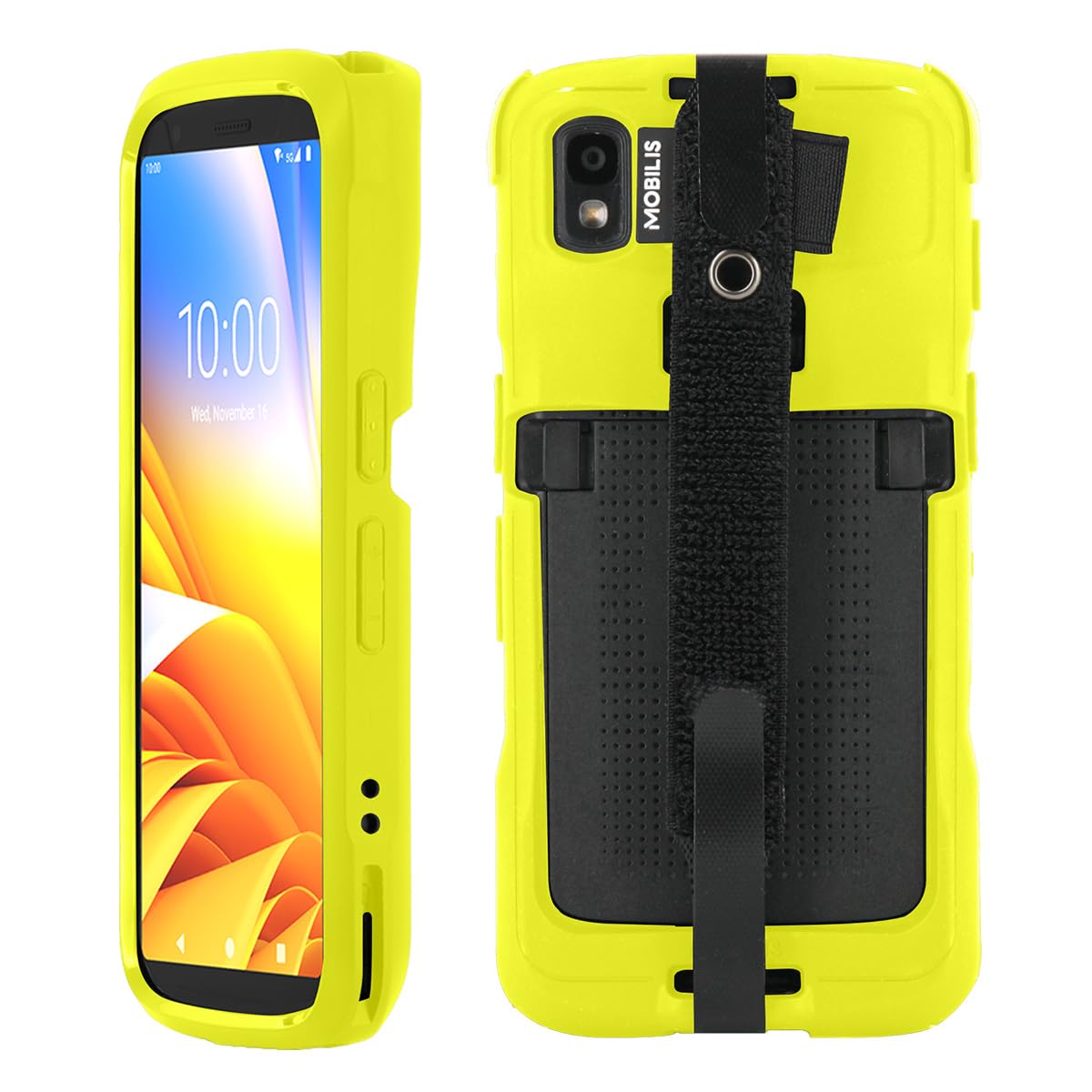 Mobilis PROTECH Zebra TC22 TC27 Hülle gelb Handschlaufe